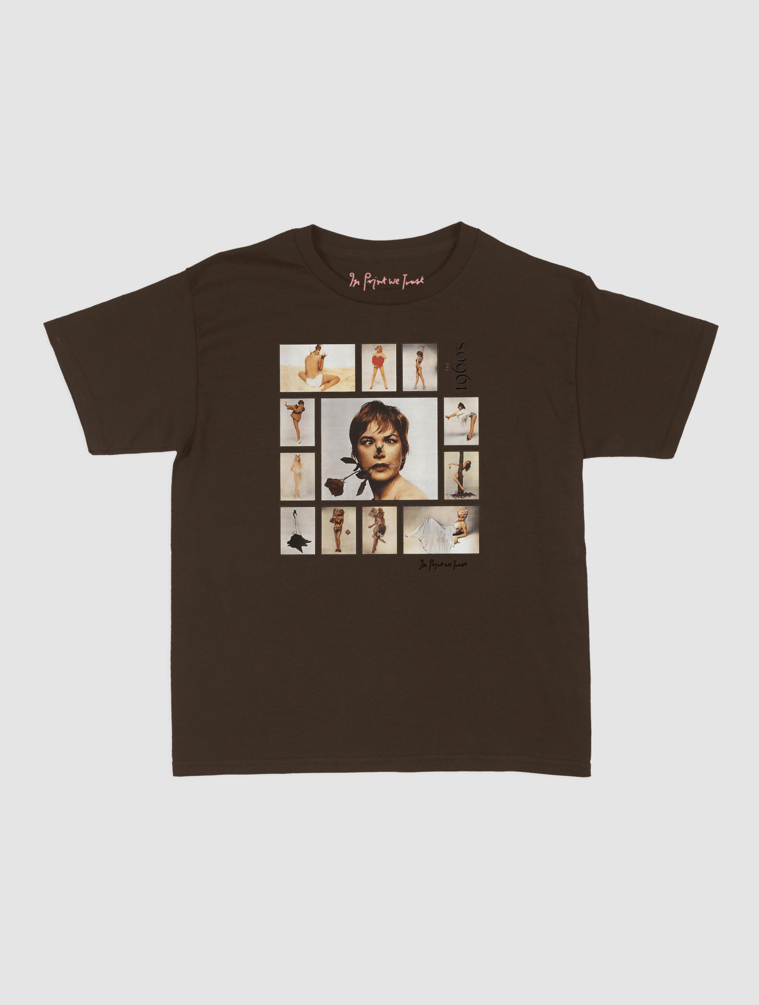 1960s baby tee - In Print We Trust