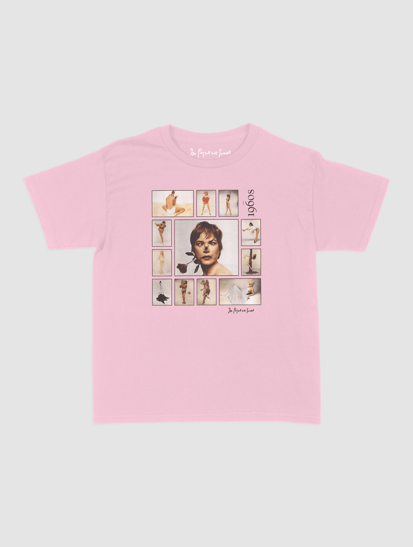 1960s baby tee - In Print We Trust