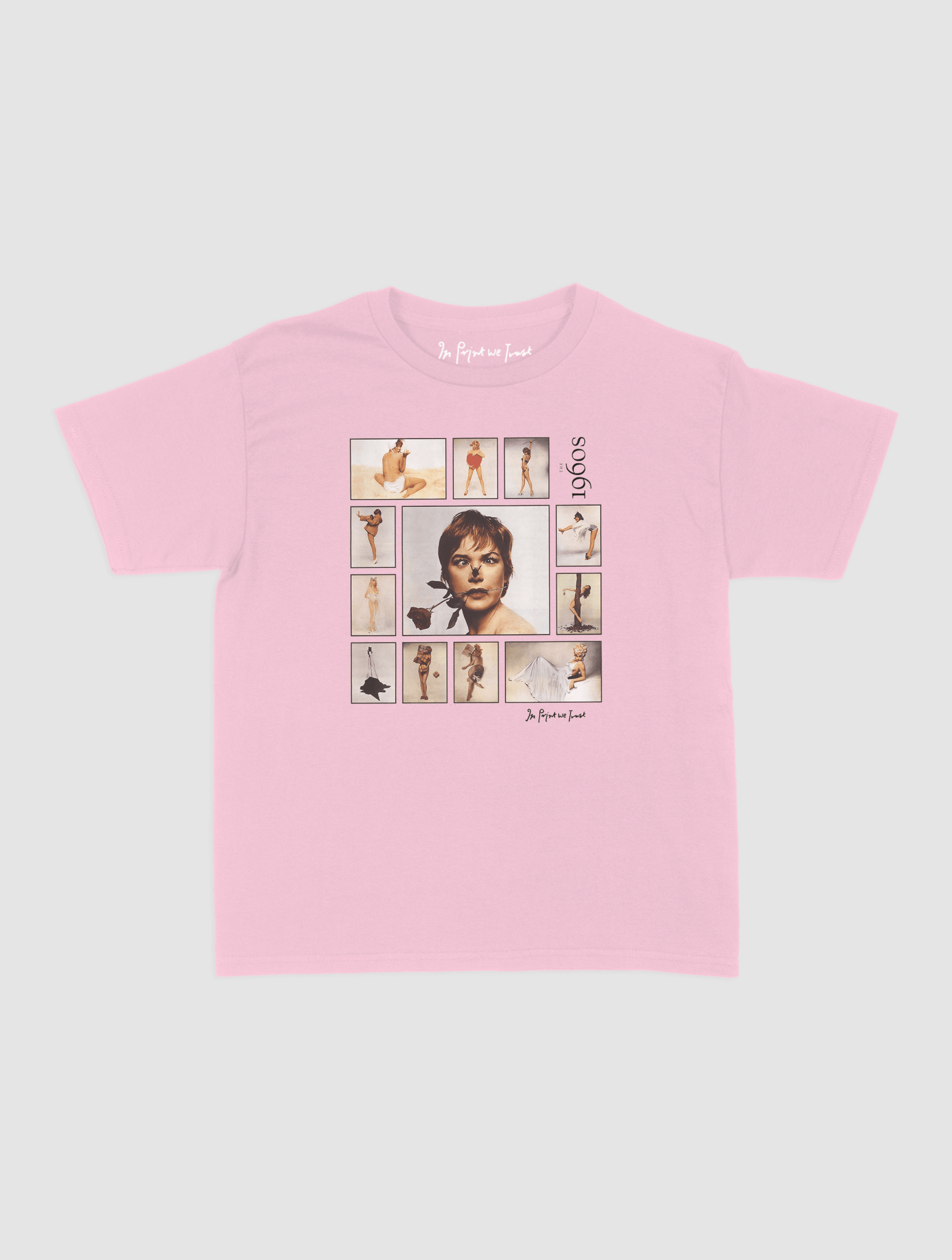 1960s baby tee - In Print We Trust