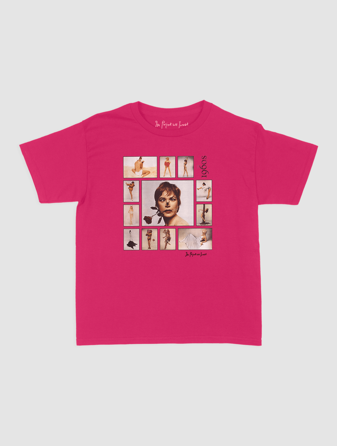 1960s baby tee - In Print We Trust