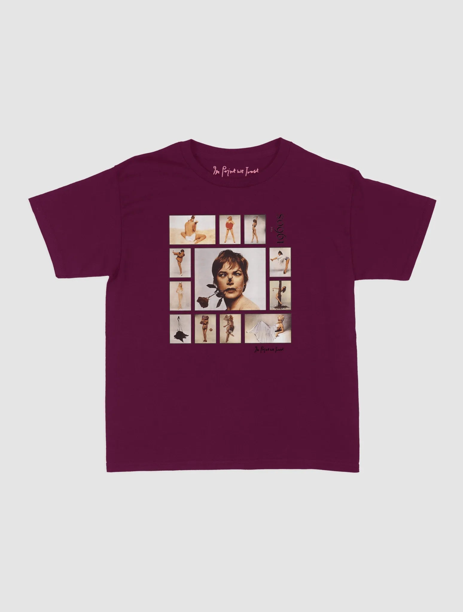 1960s baby tee - In Print We Trust