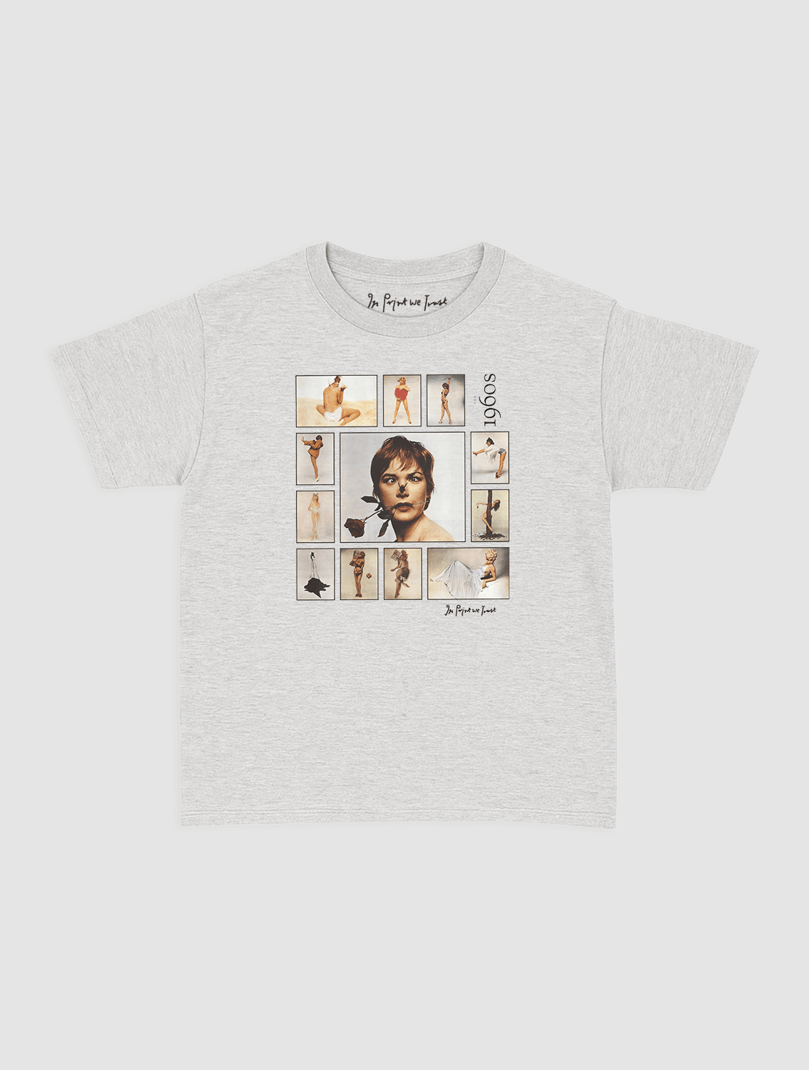 1960s baby tee - In Print We Trust