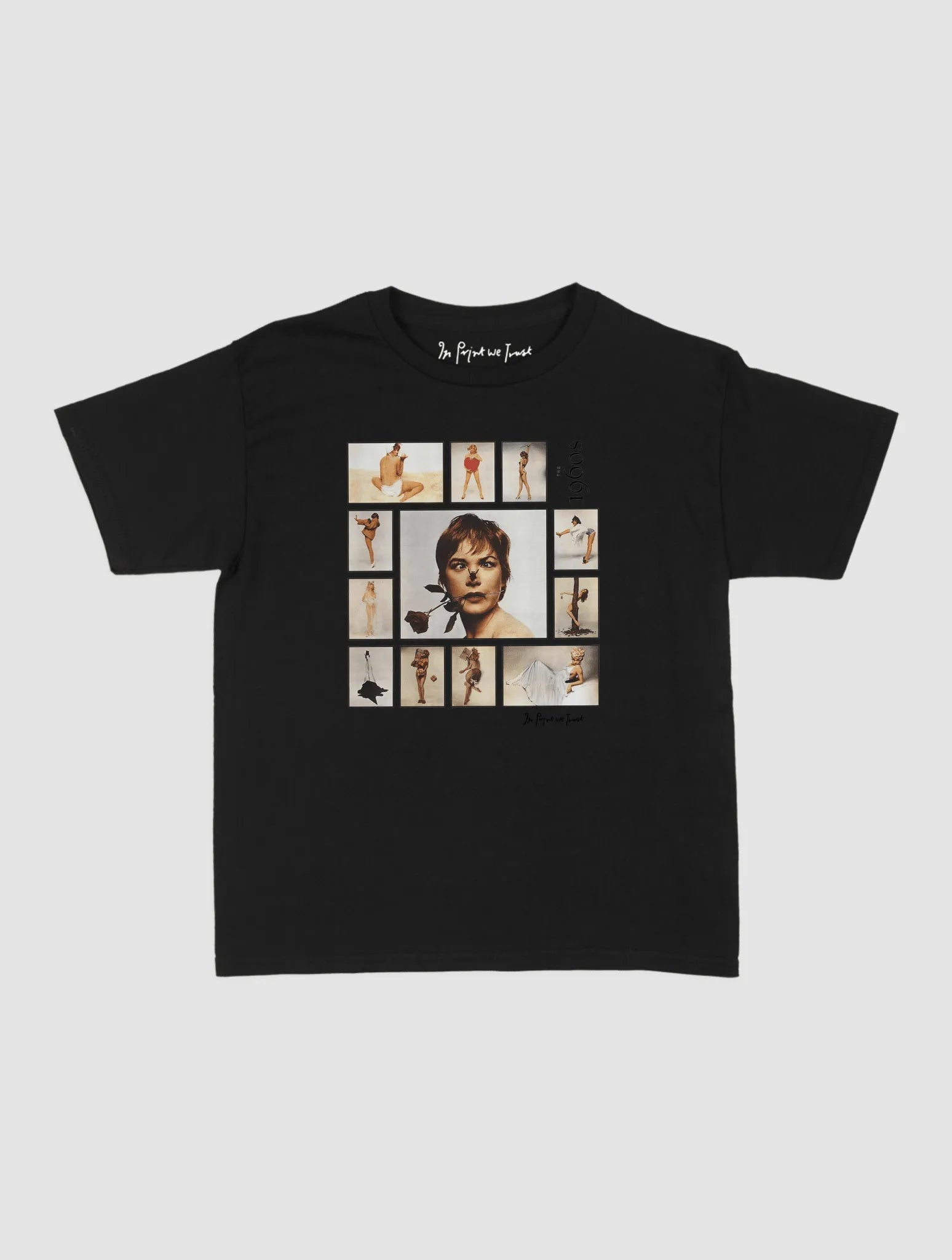 1960s baby tee - In Print We Trust
