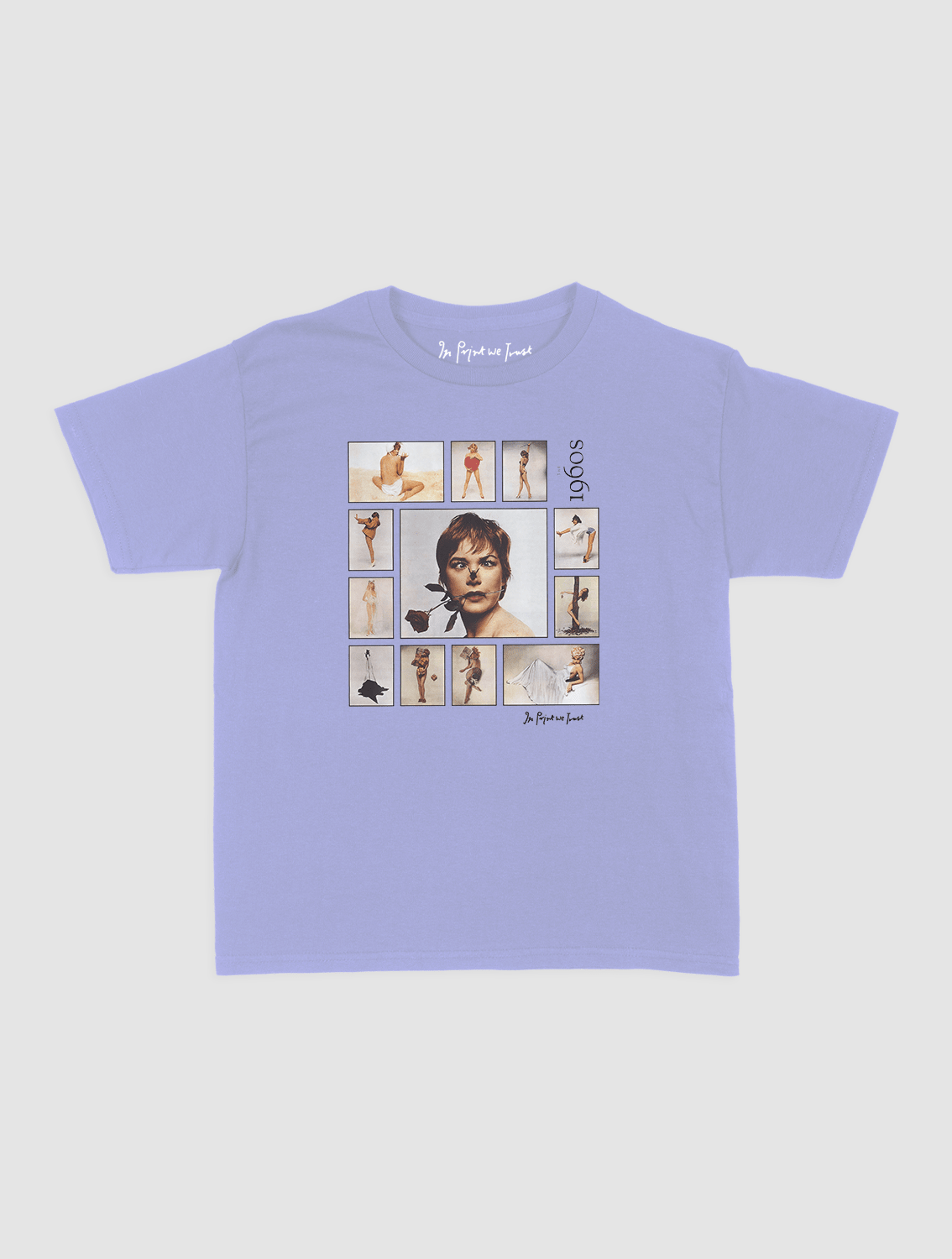 1960s baby tee - In Print We Trust