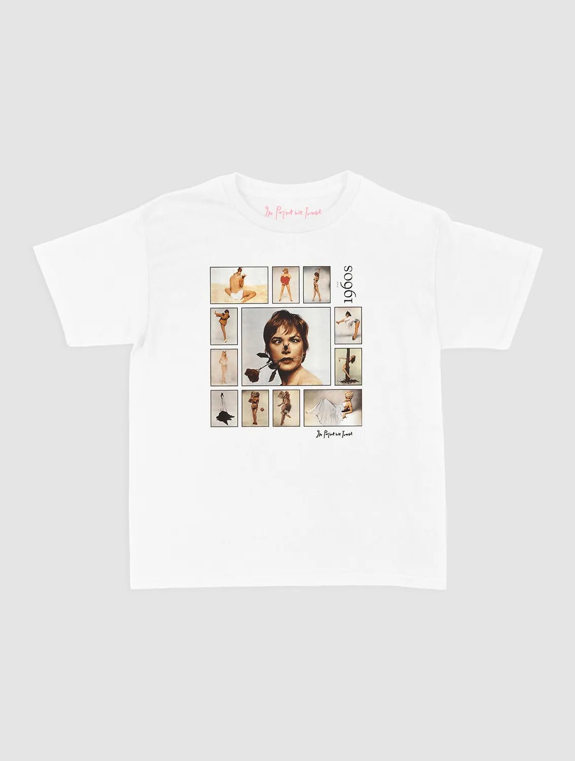 1960s baby tee - In Print We Trust