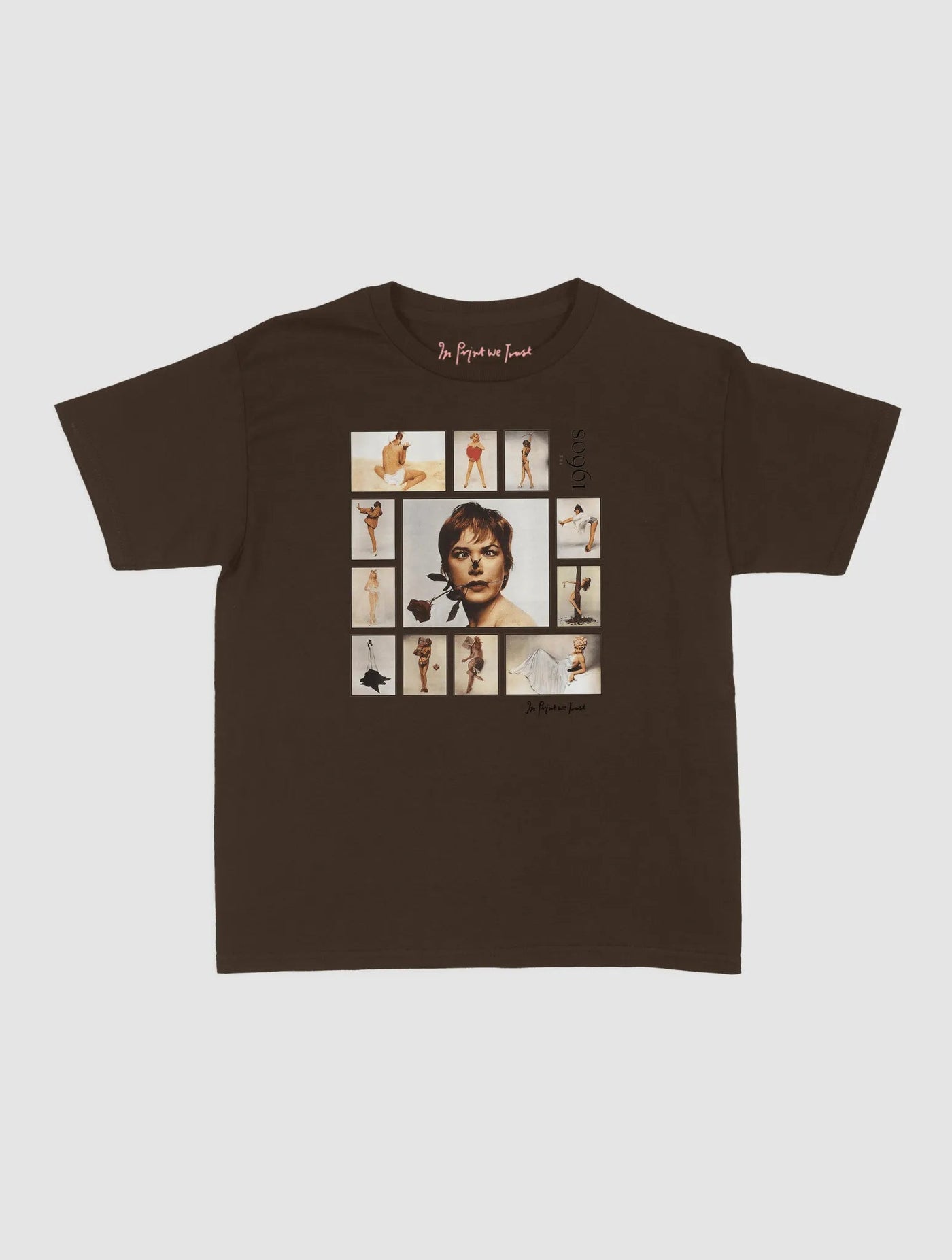 1960s baby tee - In Print We Trust
