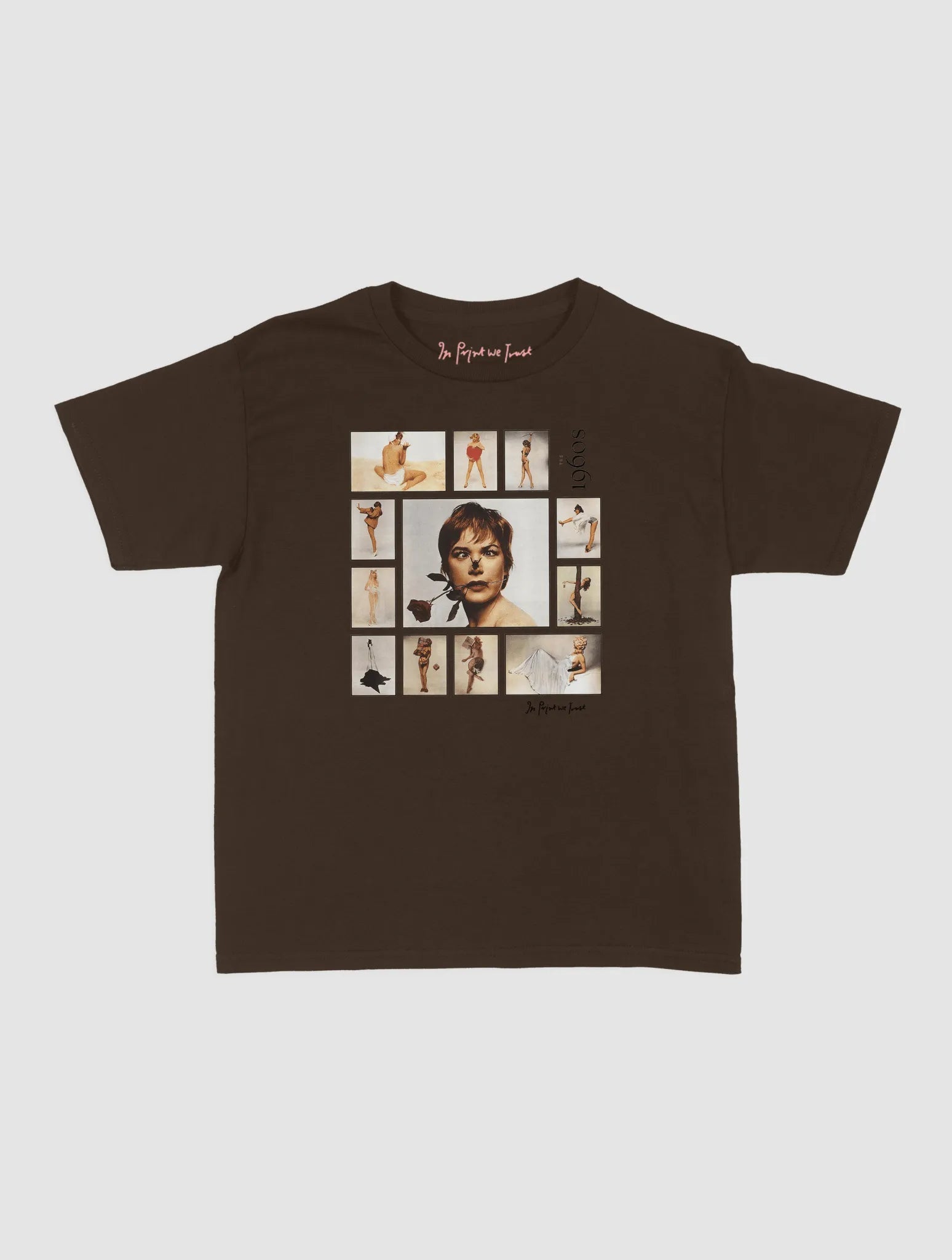 1960s baby tee - In Print We Trust