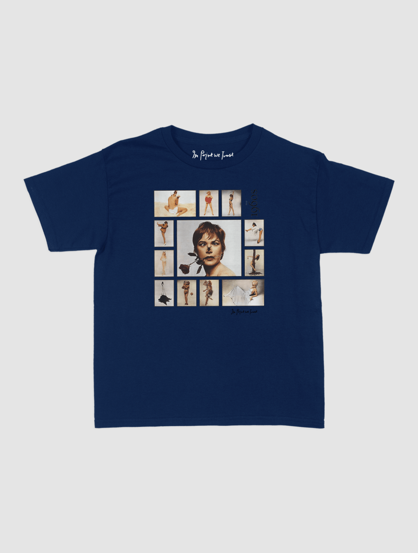 1960s baby tee - In Print We Trust