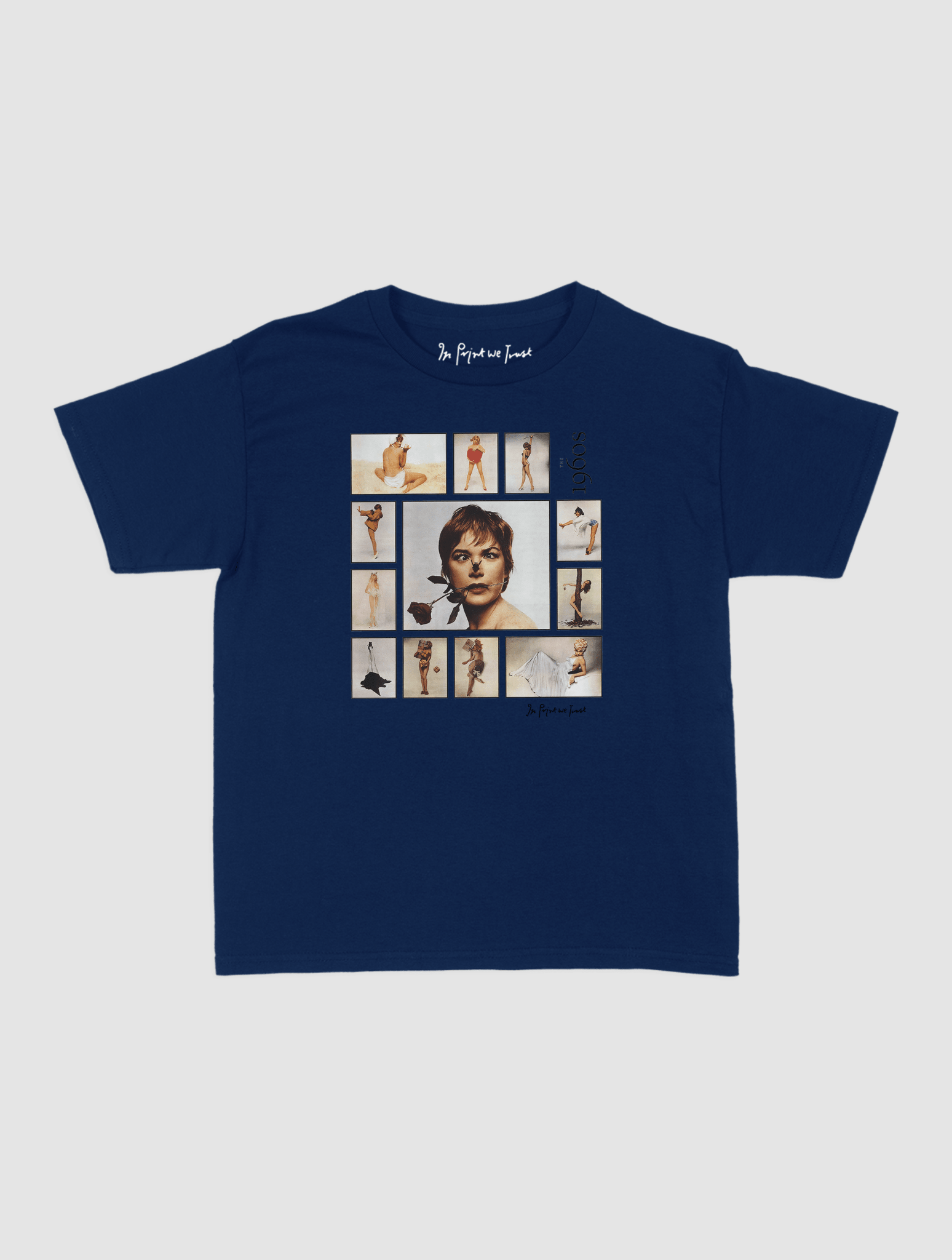 1960s baby tee - In Print We Trust
