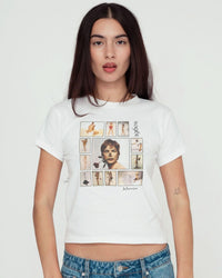 1960s baby tee - In Print We Trust