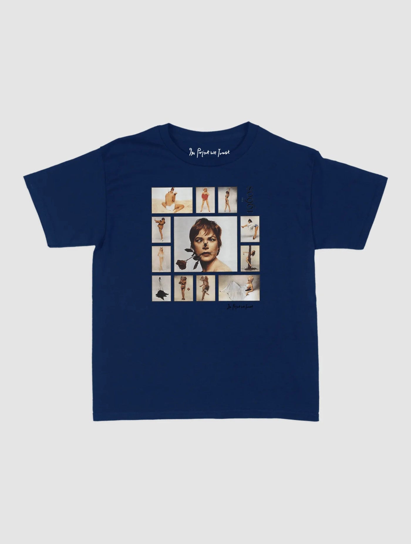 1960s baby tee - In Print We Trust