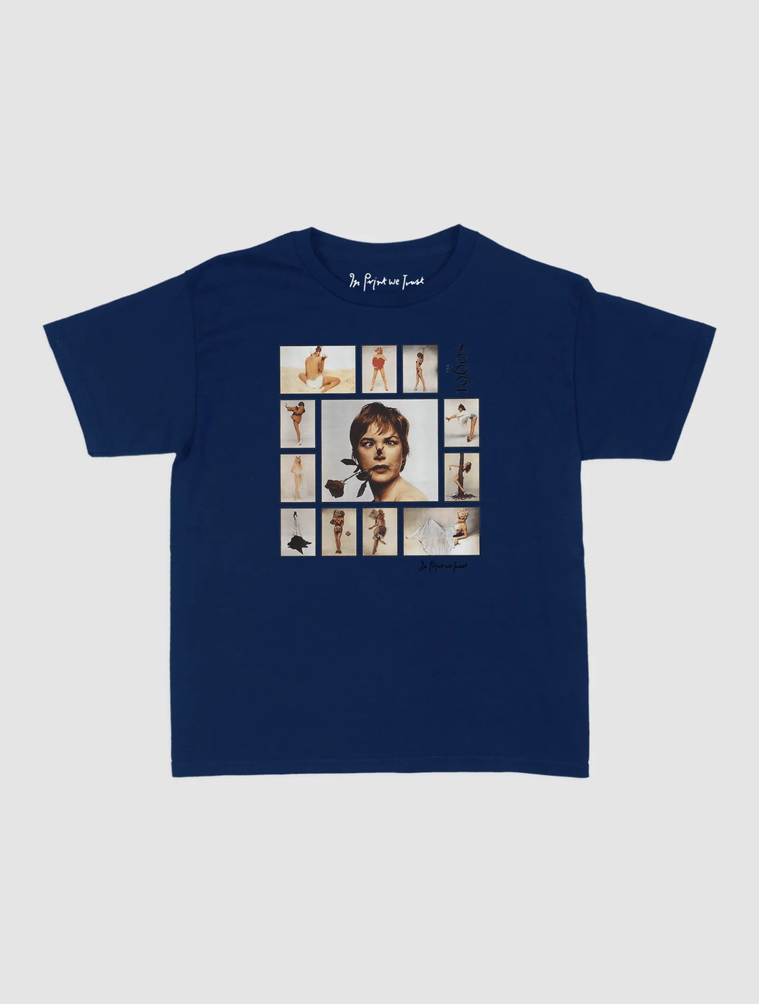 1960s baby tee - In Print We Trust