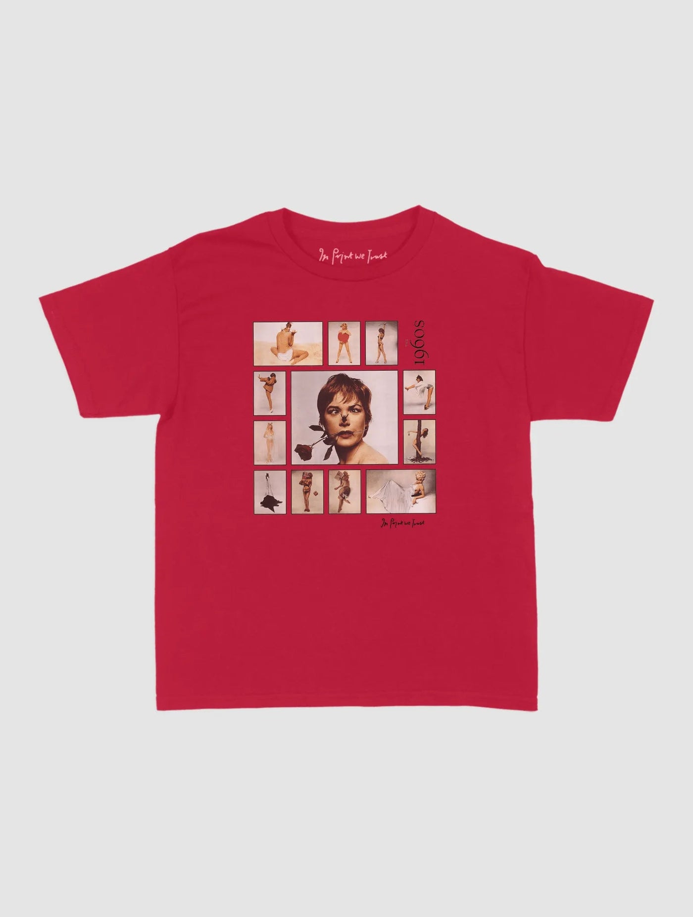 1960s baby tee - In Print We Trust