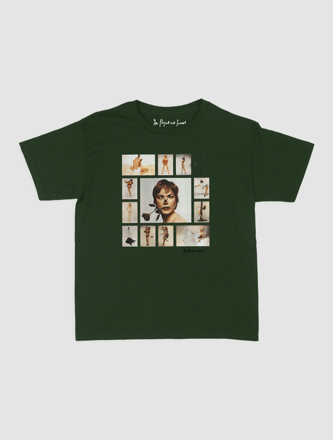 1960s baby tee - In Print We Trust