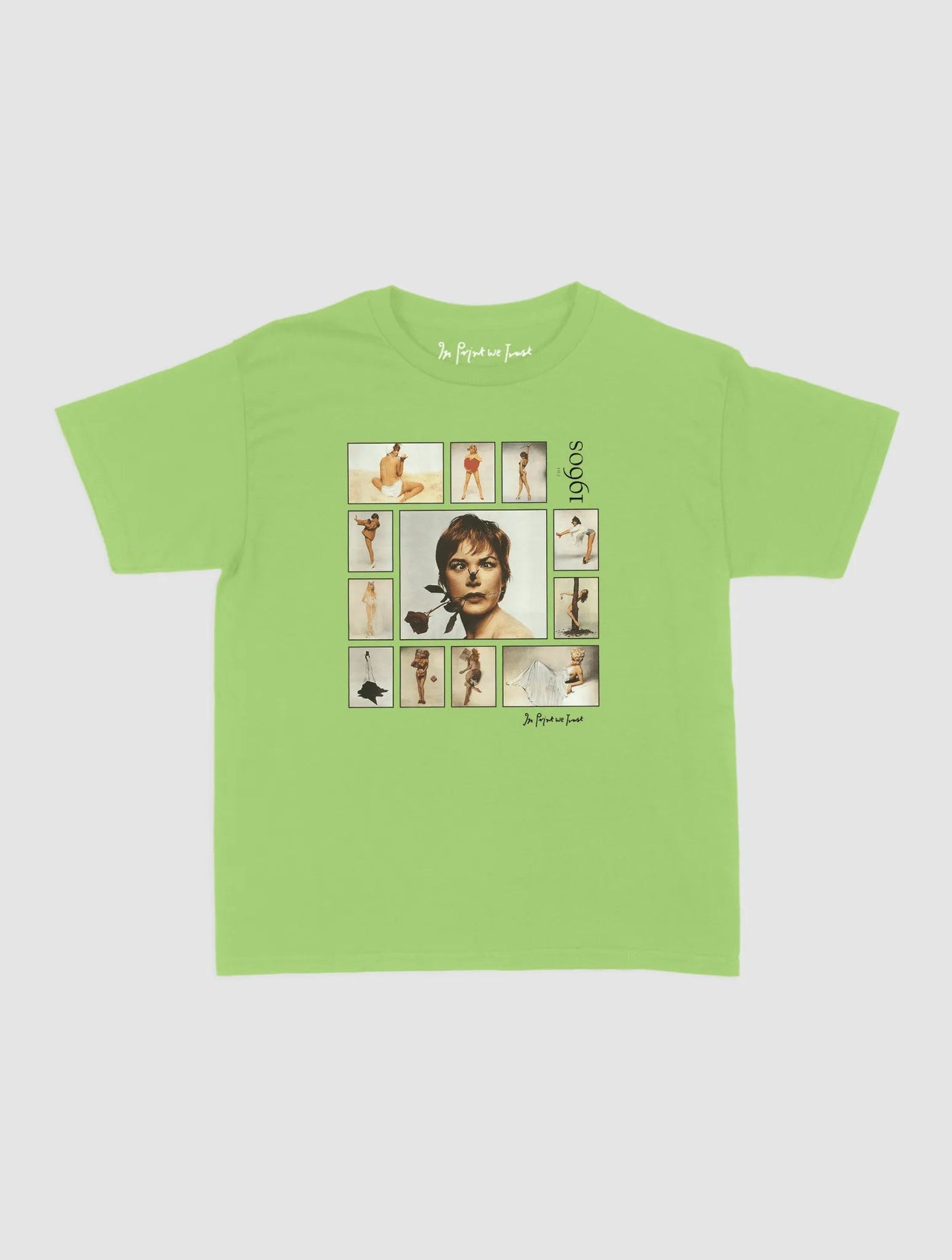 1960s baby tee - In Print We Trust