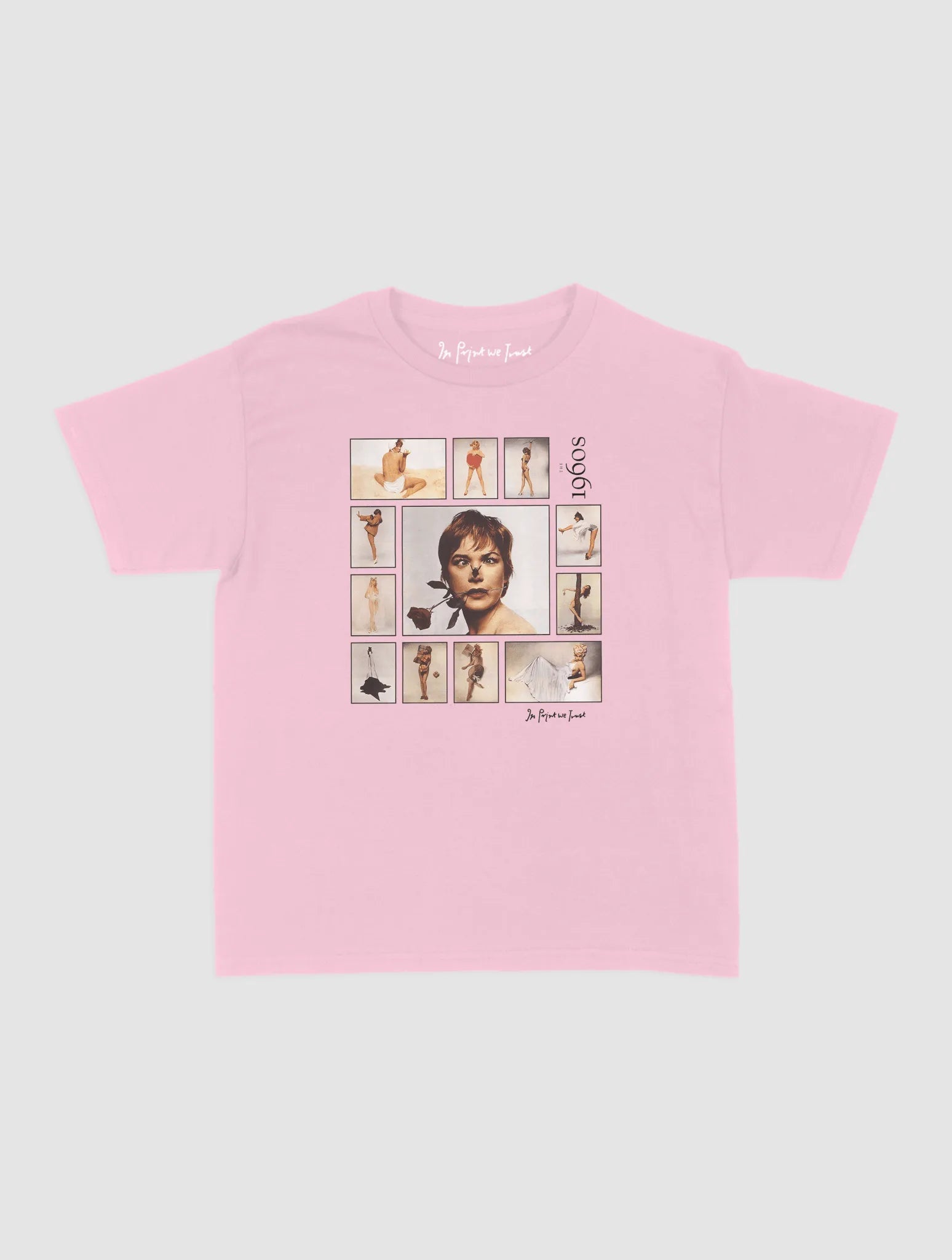 1960s baby tee - In Print We Trust