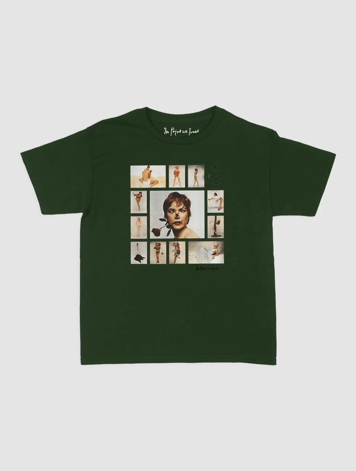 1960s baby tee - In Print We Trust