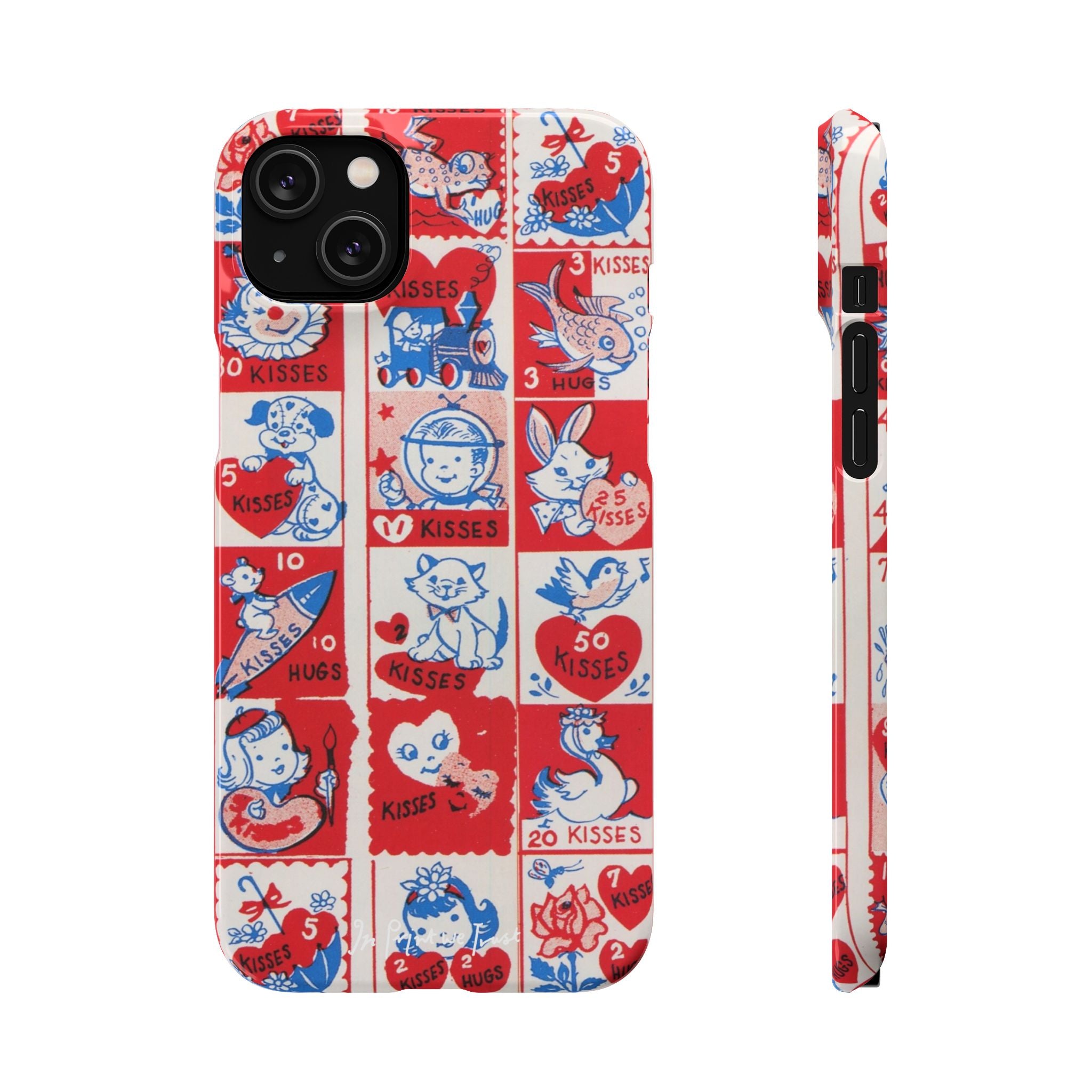 2 kisses 2 hugs iPhone case - In Print We Trust