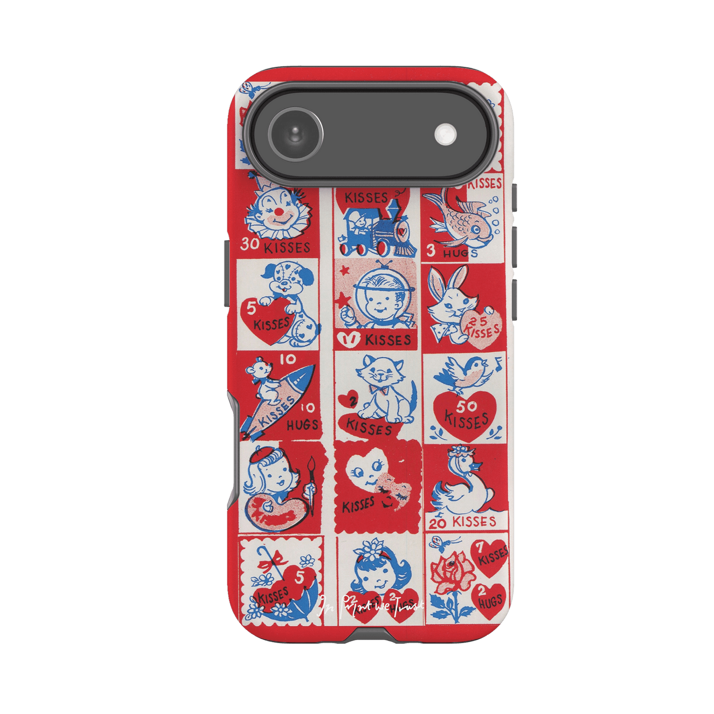 2 kisses 2 hugs tough iPhone case - In Print We Trust