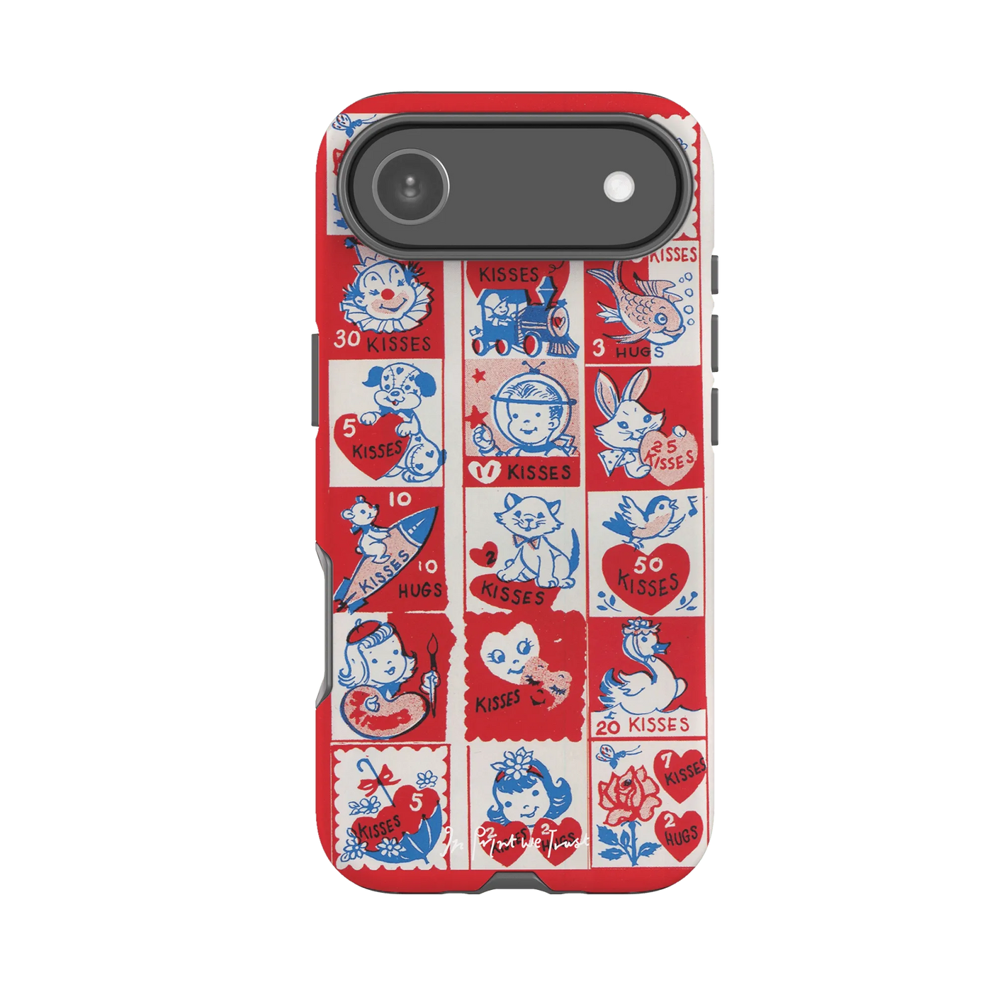 2 kisses 2 hugs tough iPhone case - In Print We Trust