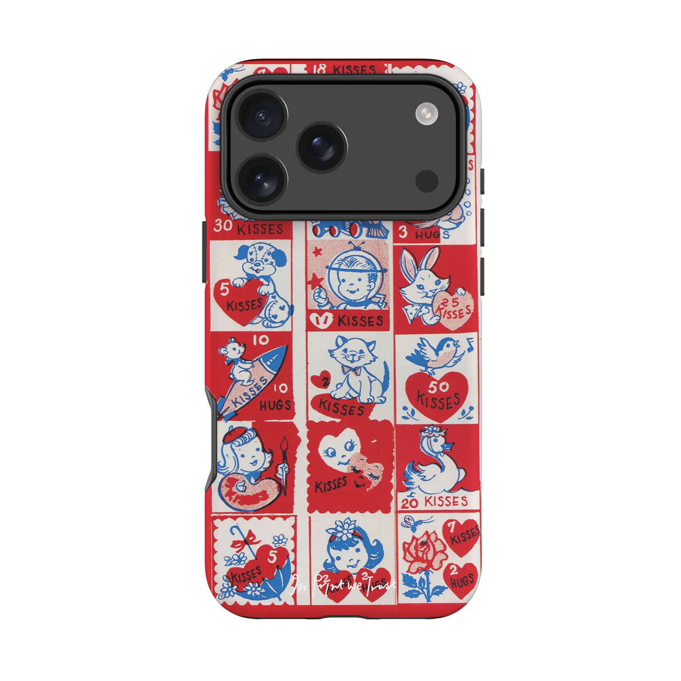 2 kisses 2 hugs tough iPhone case - In Print We Trust