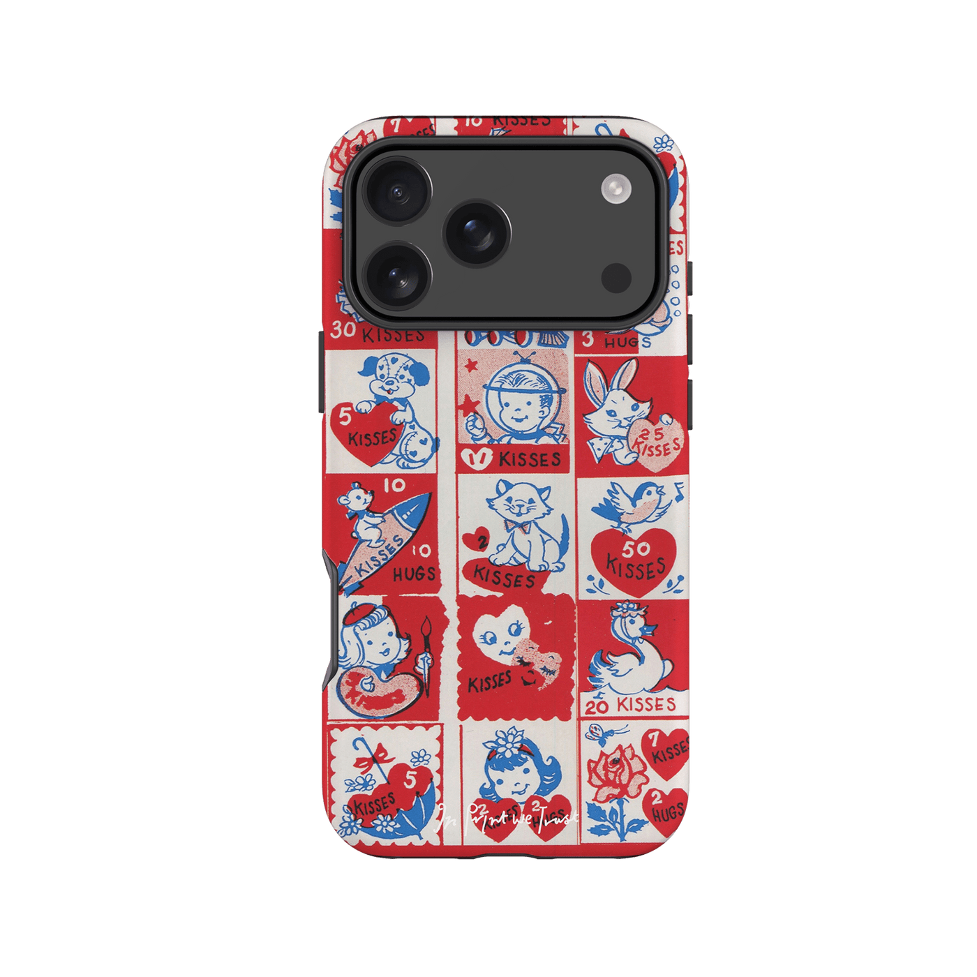 2 kisses 2 hugs tough iPhone case - In Print We Trust