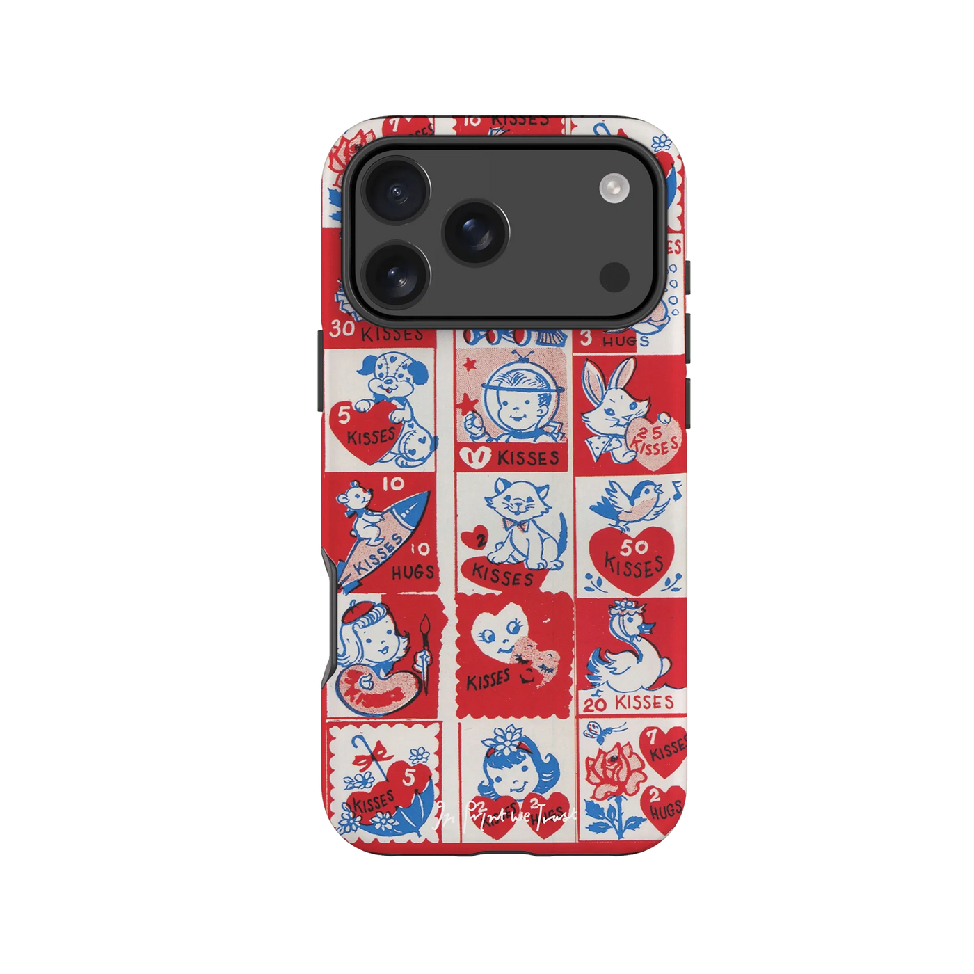 2 kisses 2 hugs tough iPhone case - In Print We Trust