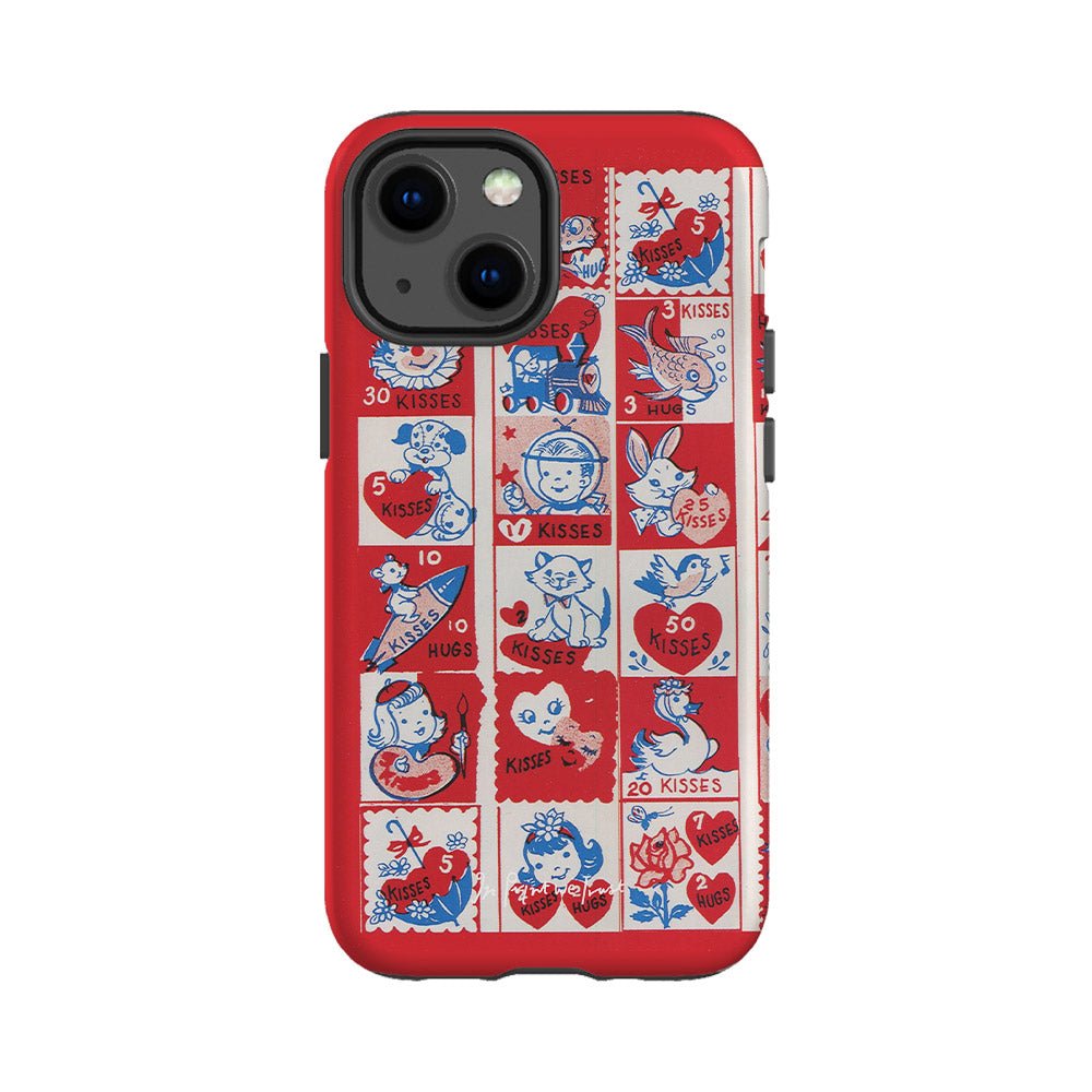 2 kisses 2 hugs tough iPhone case - In Print We Trust