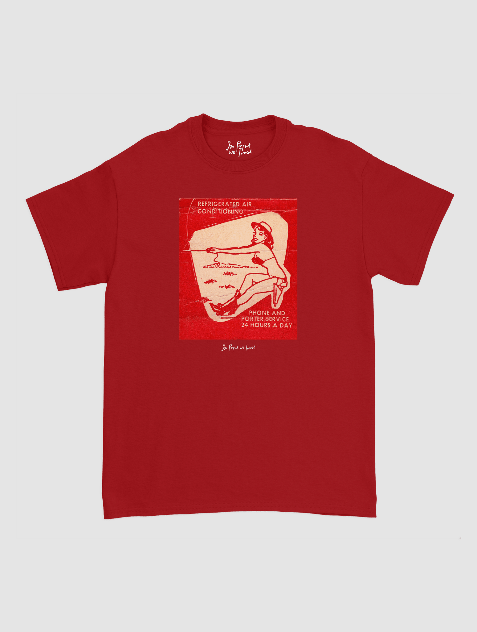 24 hours a day classic tee - In Print We Trust