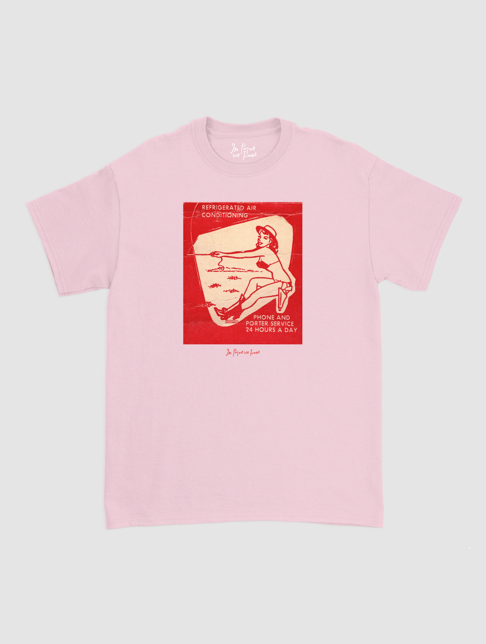 24 hours a day classic tee - In Print We Trust