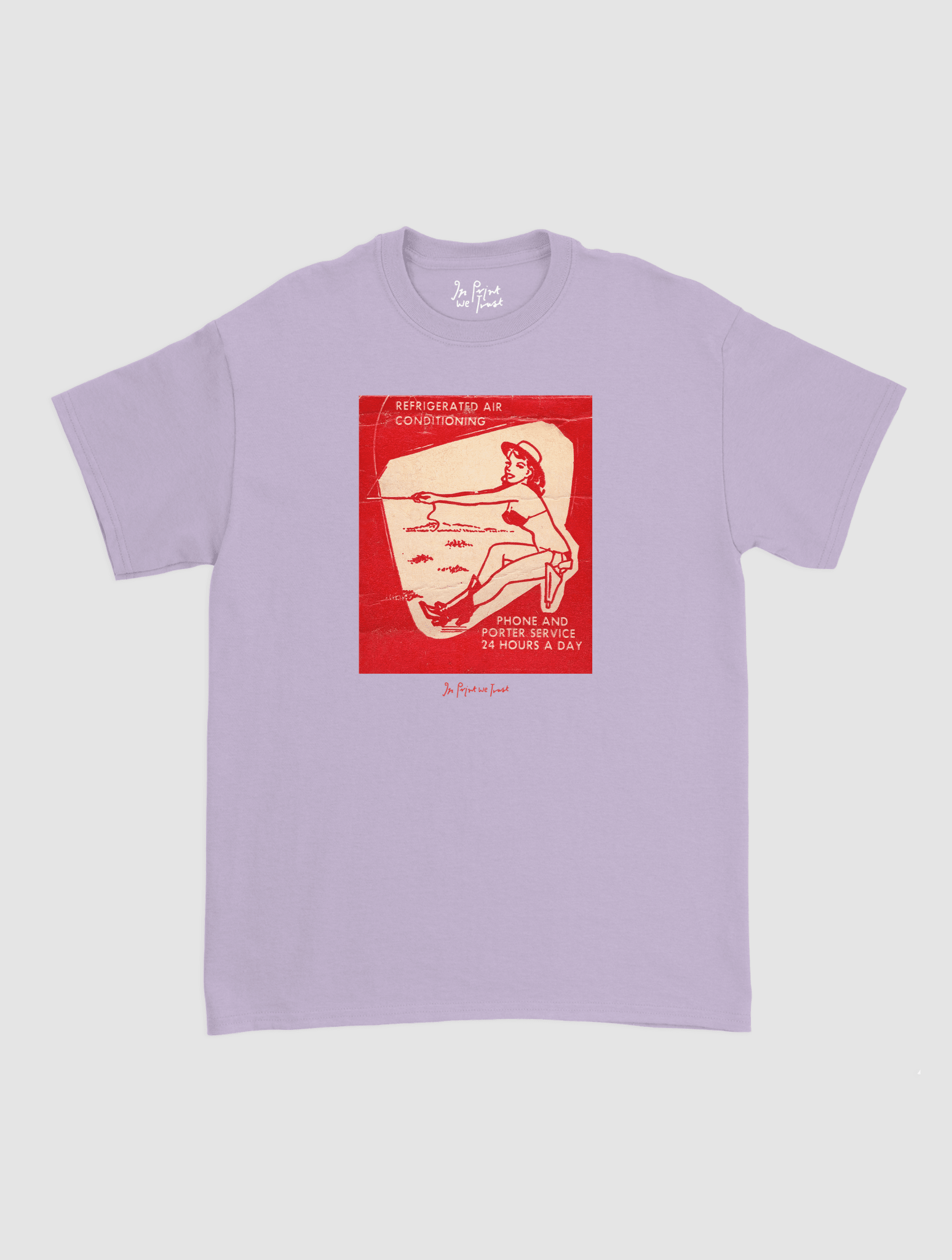 24 hours a day classic tee - In Print We Trust