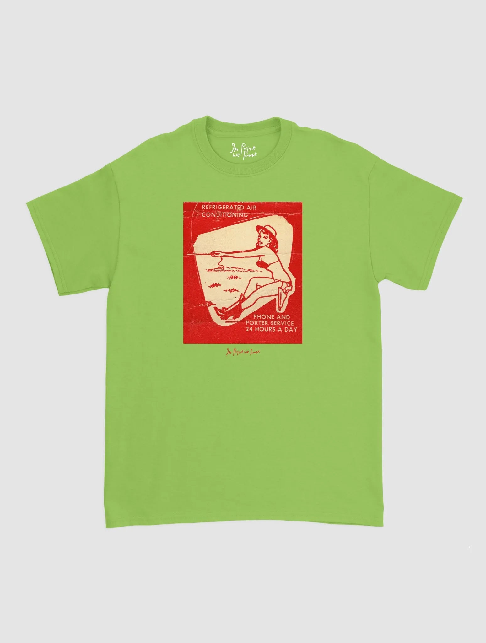 24 hours a day classic tee - In Print We Trust
