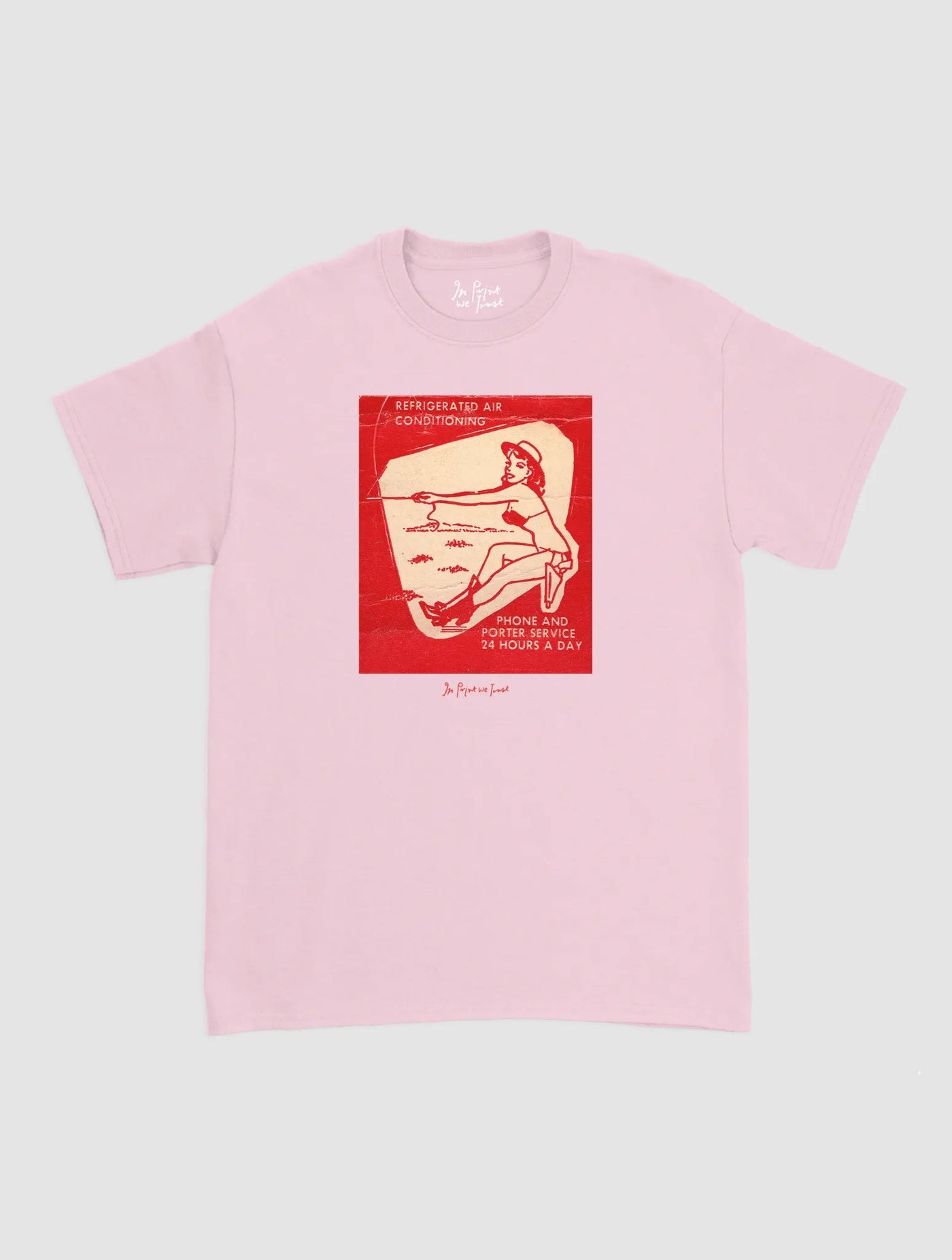 24 hours a day classic tee - In Print We Trust