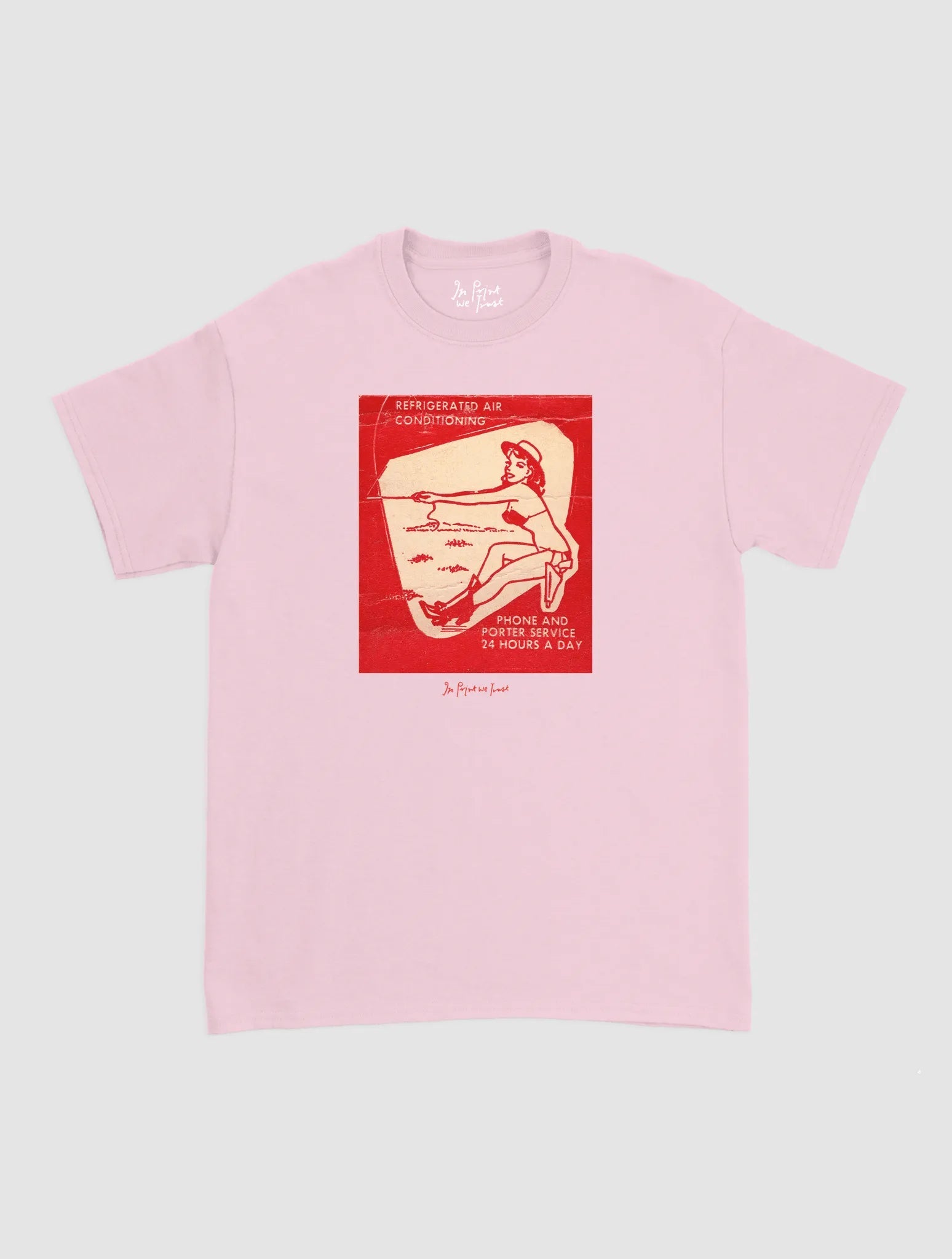 24 hours a day classic tee - In Print We Trust