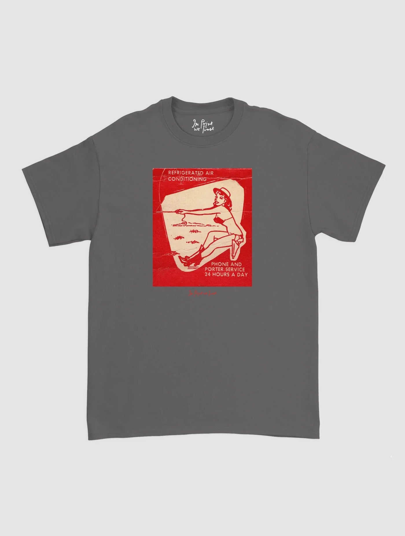 24 hours a day classic tee - In Print We Trust