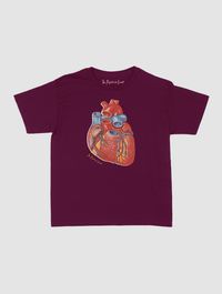 heart baby tee - In Print We Trust