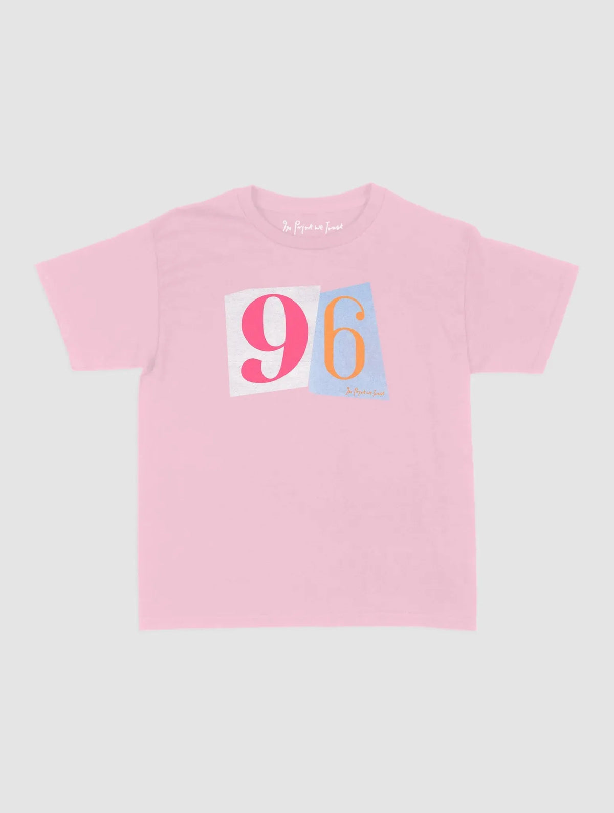 96 baby tee - In Print We Trust