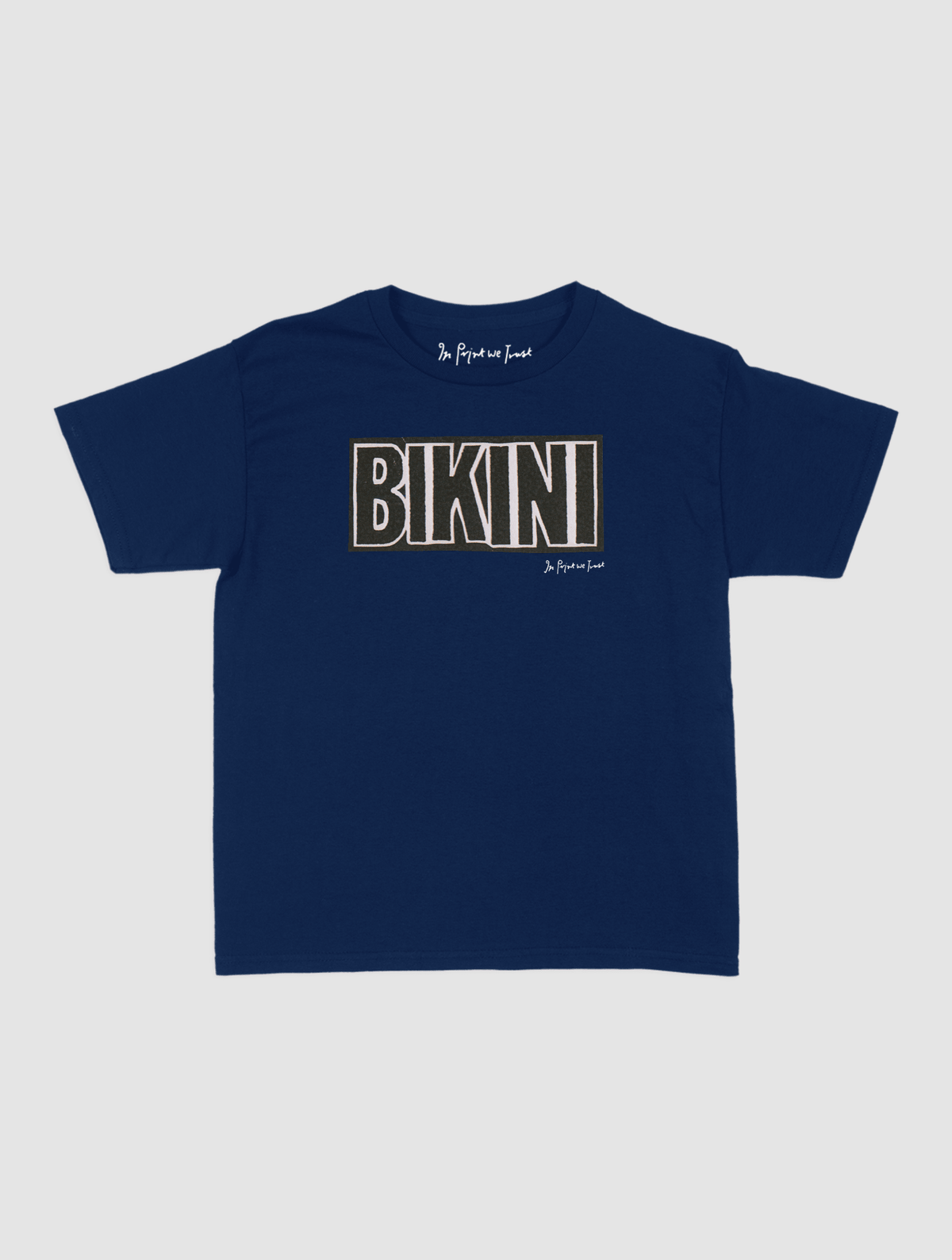 bikini baby tee - In Print We Trust