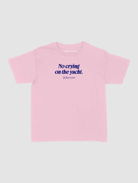 on the yacht baby tee - In Print We Trust