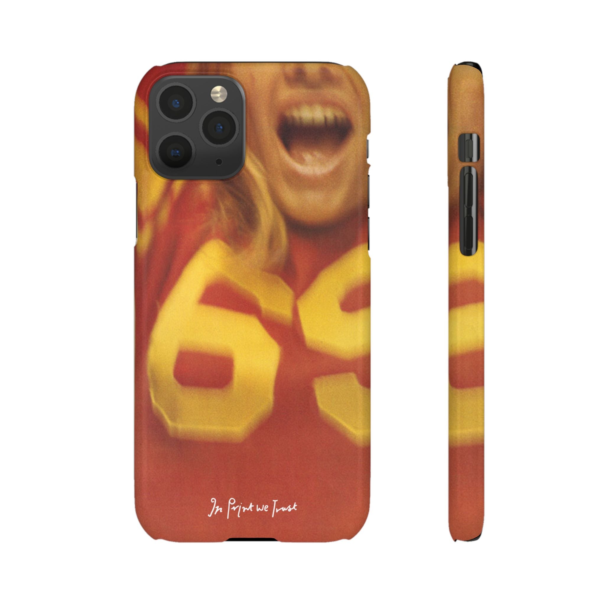 69 iPhone case - In Print We Trust