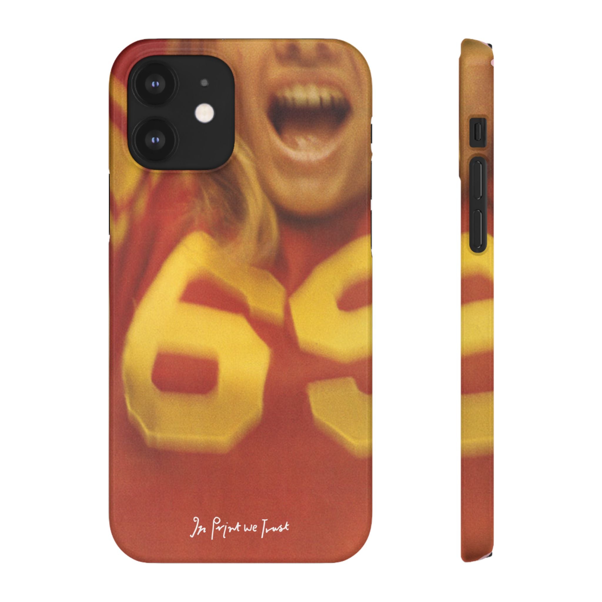 69 iPhone case - In Print We Trust