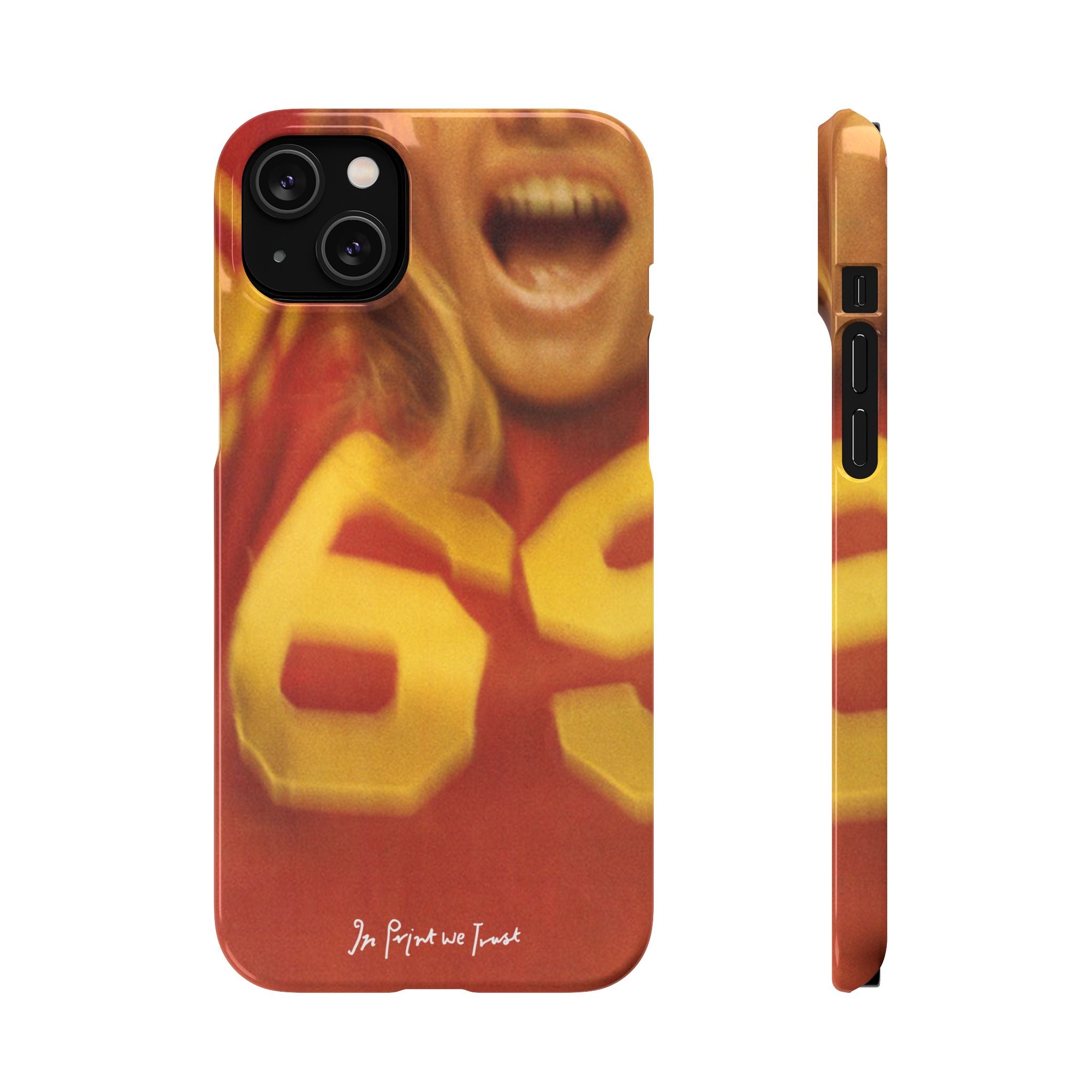 69 iPhone case - In Print We Trust