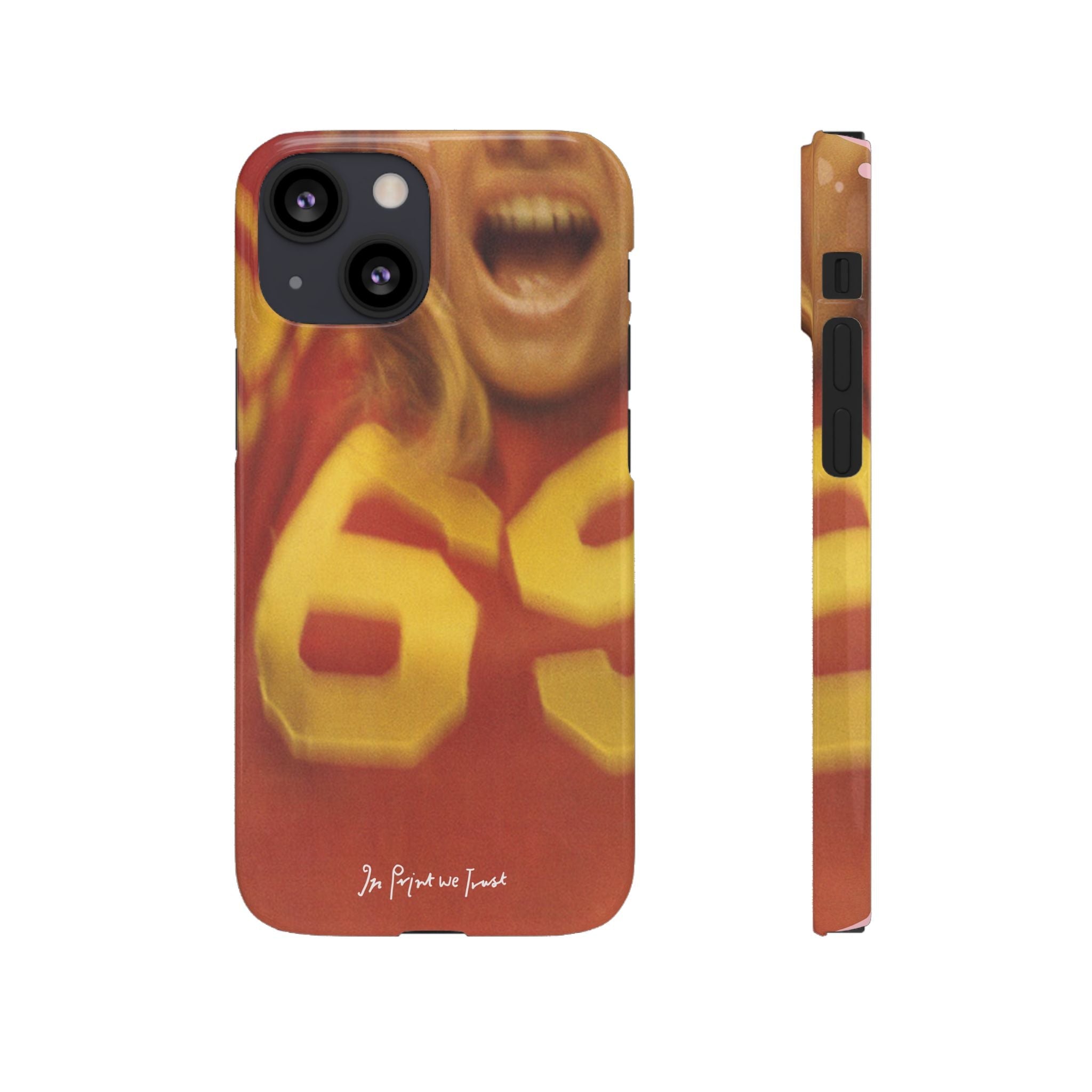 69 iPhone case - In Print We Trust