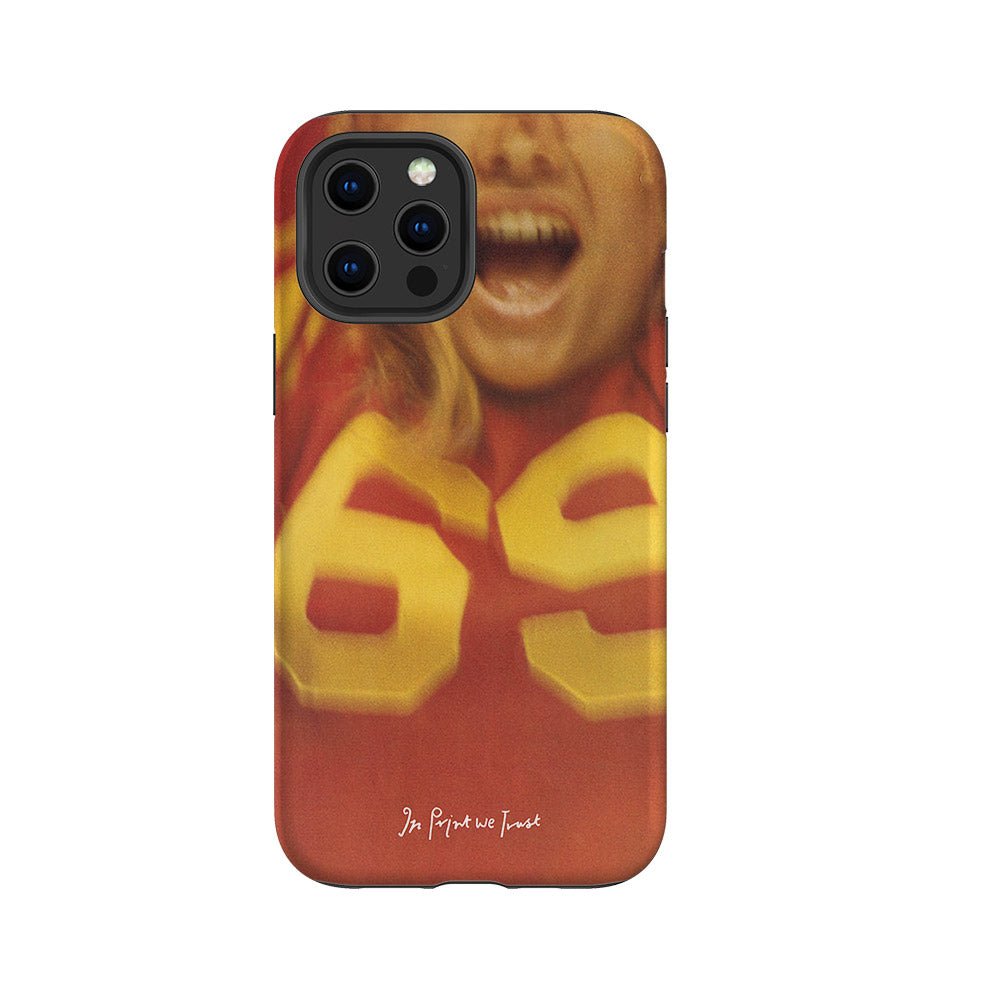 69 tough iPhone case - In Print We Trust