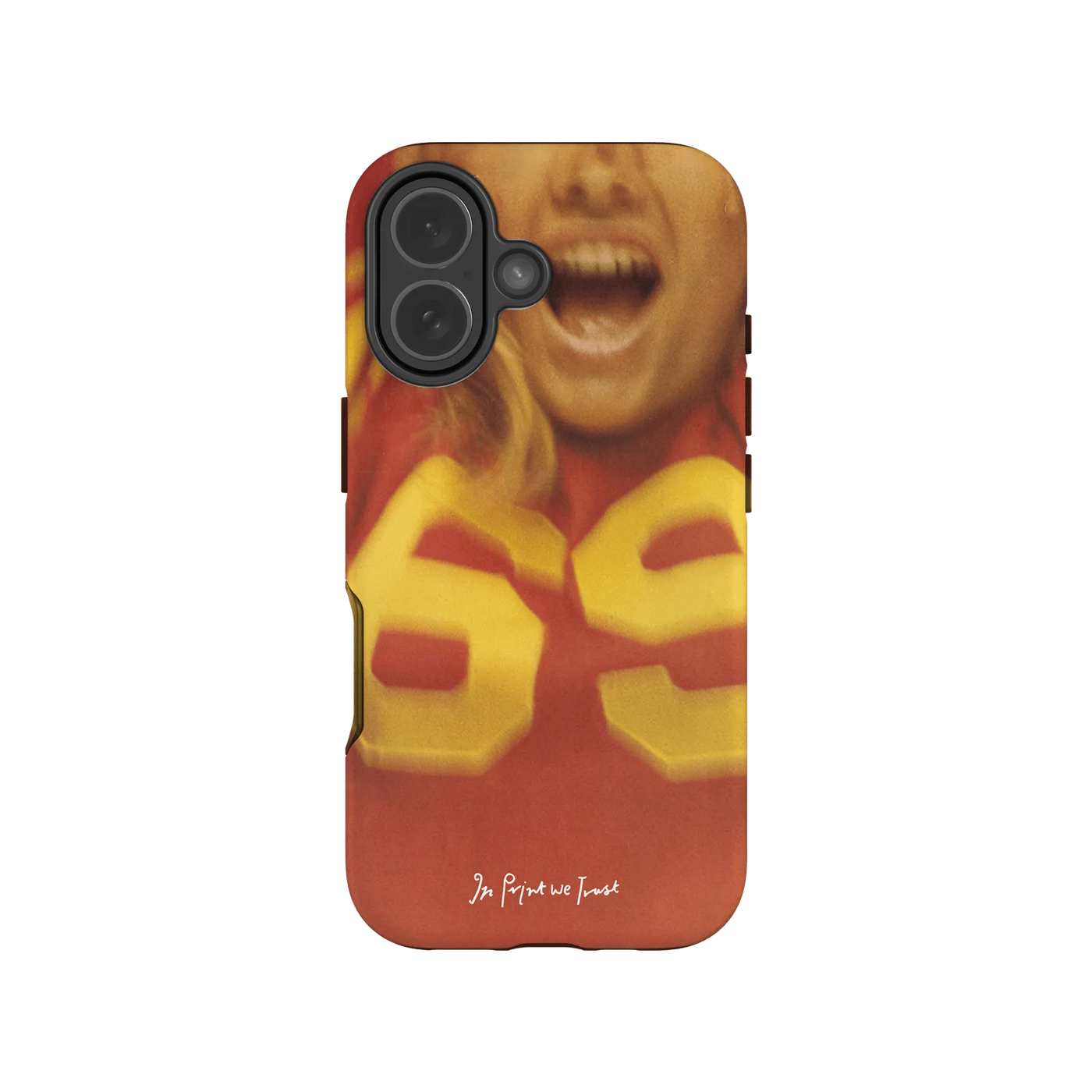 69 tough iPhone case - In Print We Trust