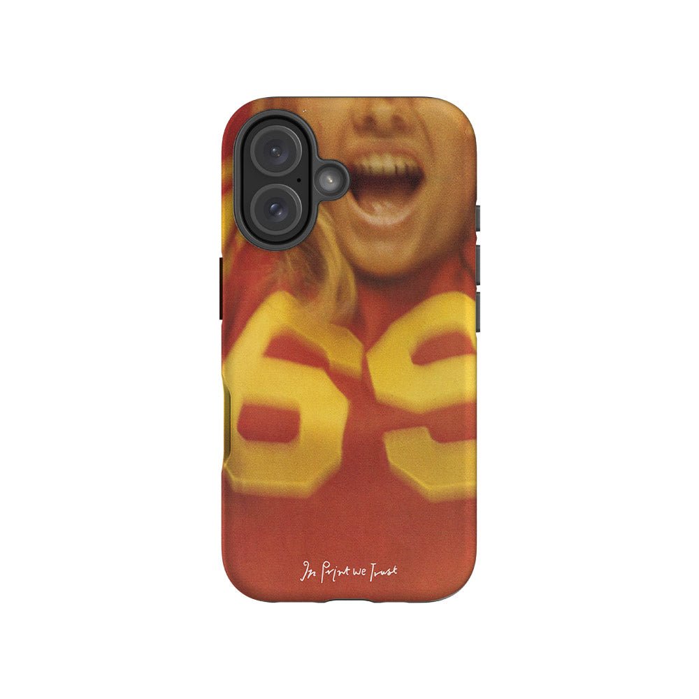 69 tough iPhone case - In Print We Trust