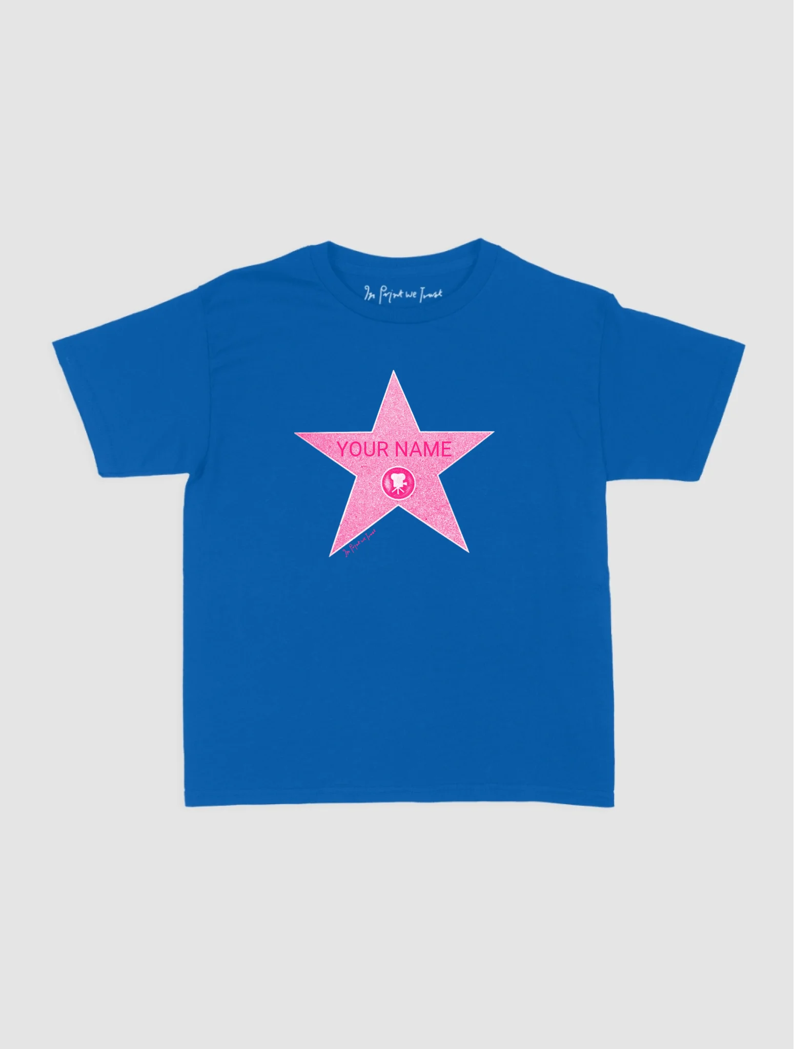 Royal Blue Mockup