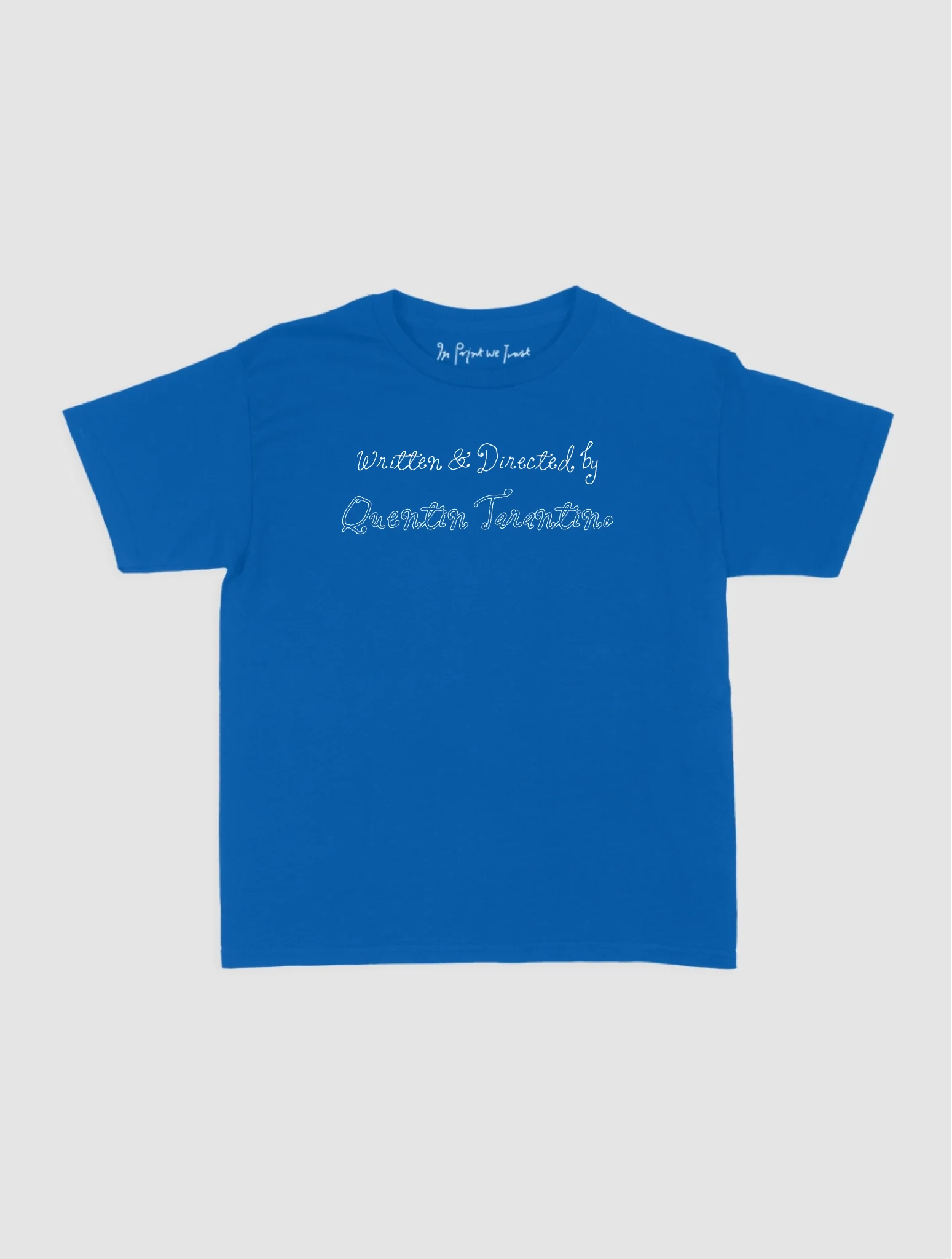 Royal Blue Mockup