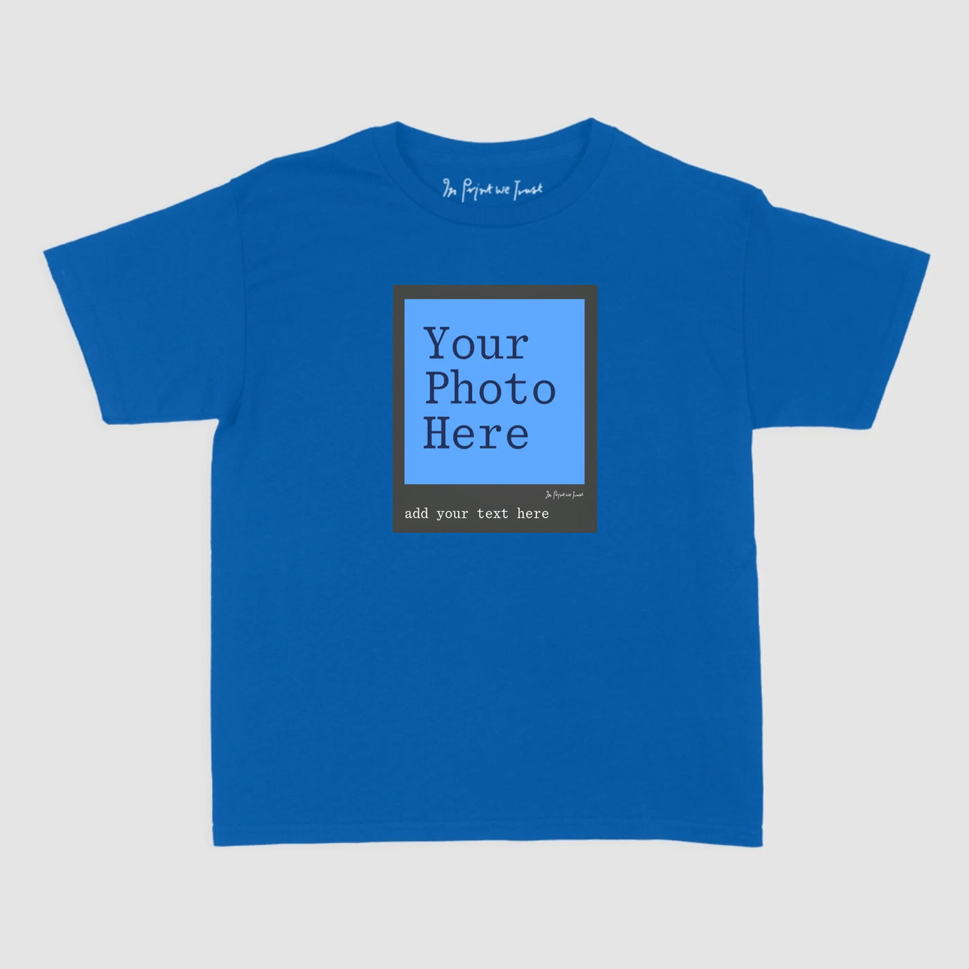 Royal Blue Mockup