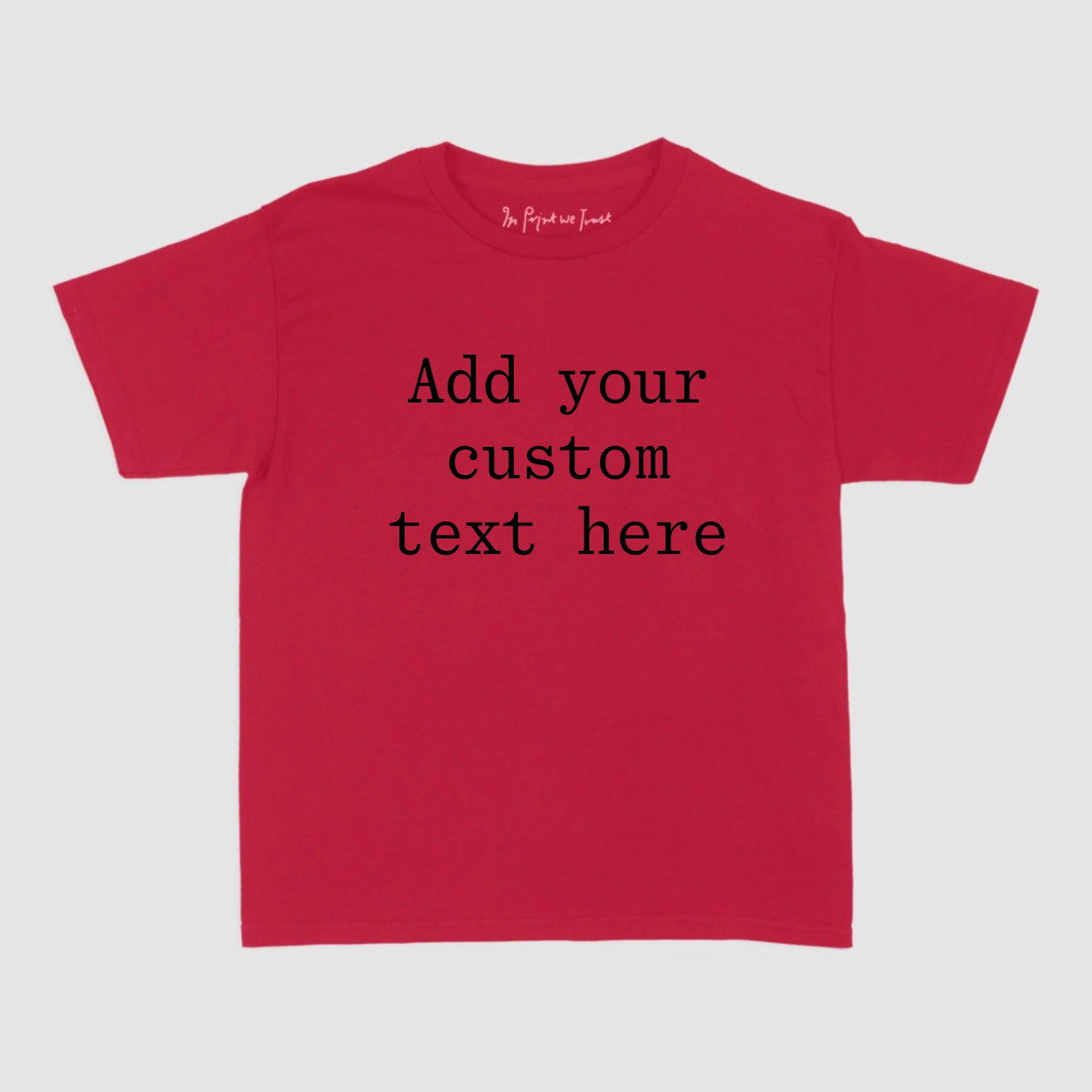 Red Mockup